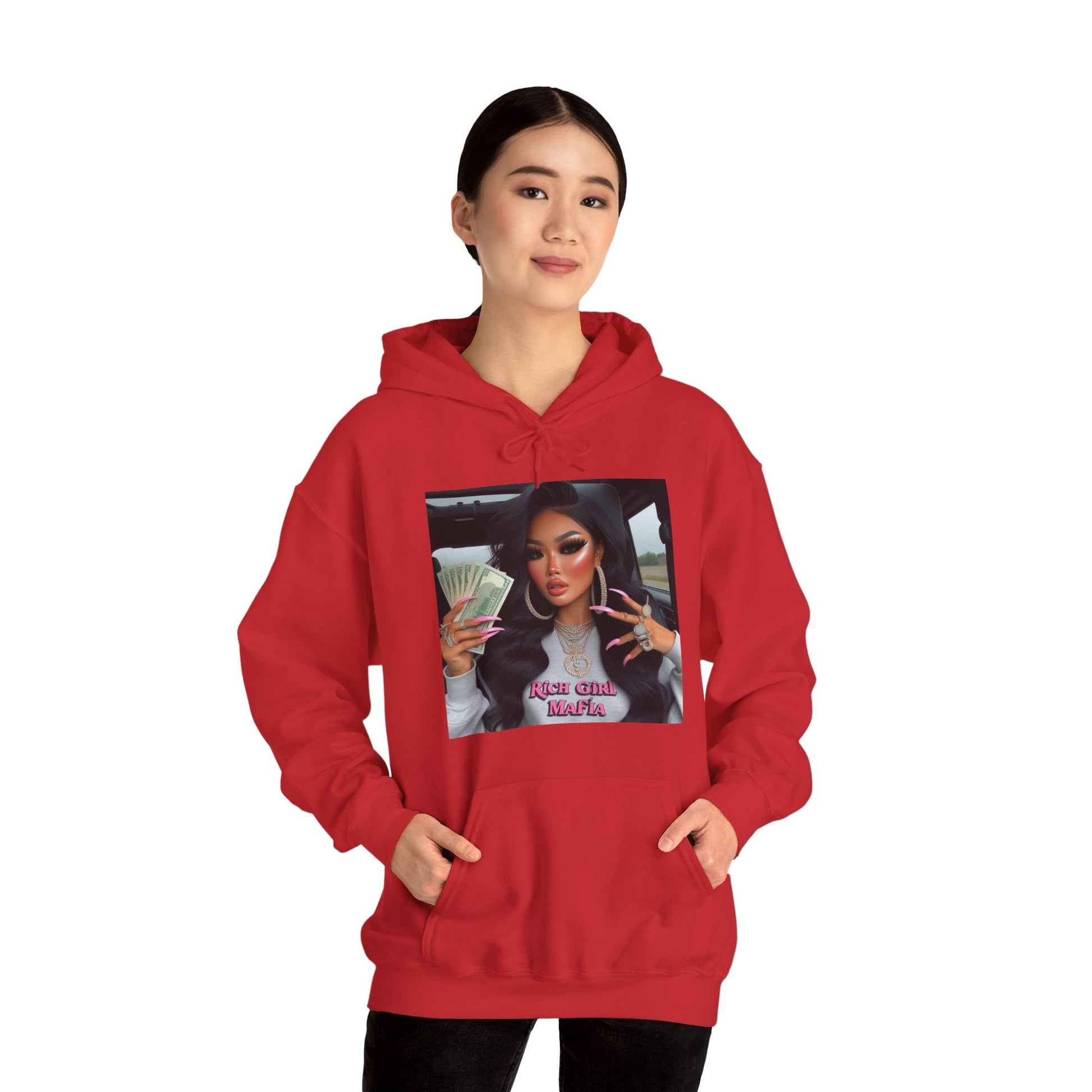 Rich Girl Mafia Hoodie Hoodie Printify