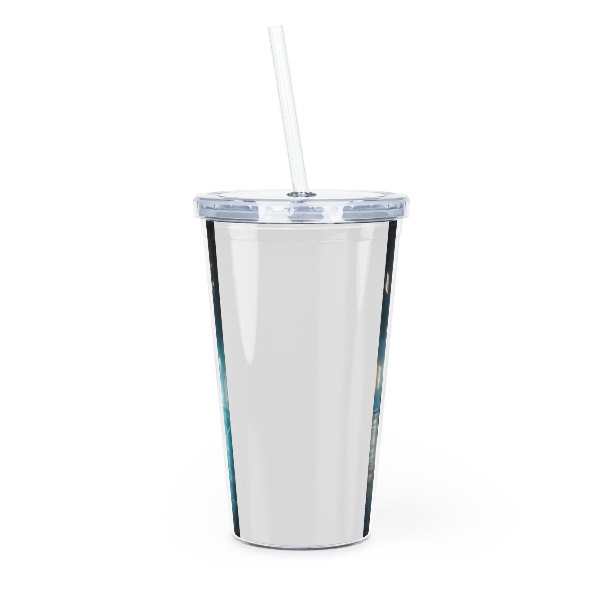 Blue Range Rover Tumbler with Straw Mug Printify