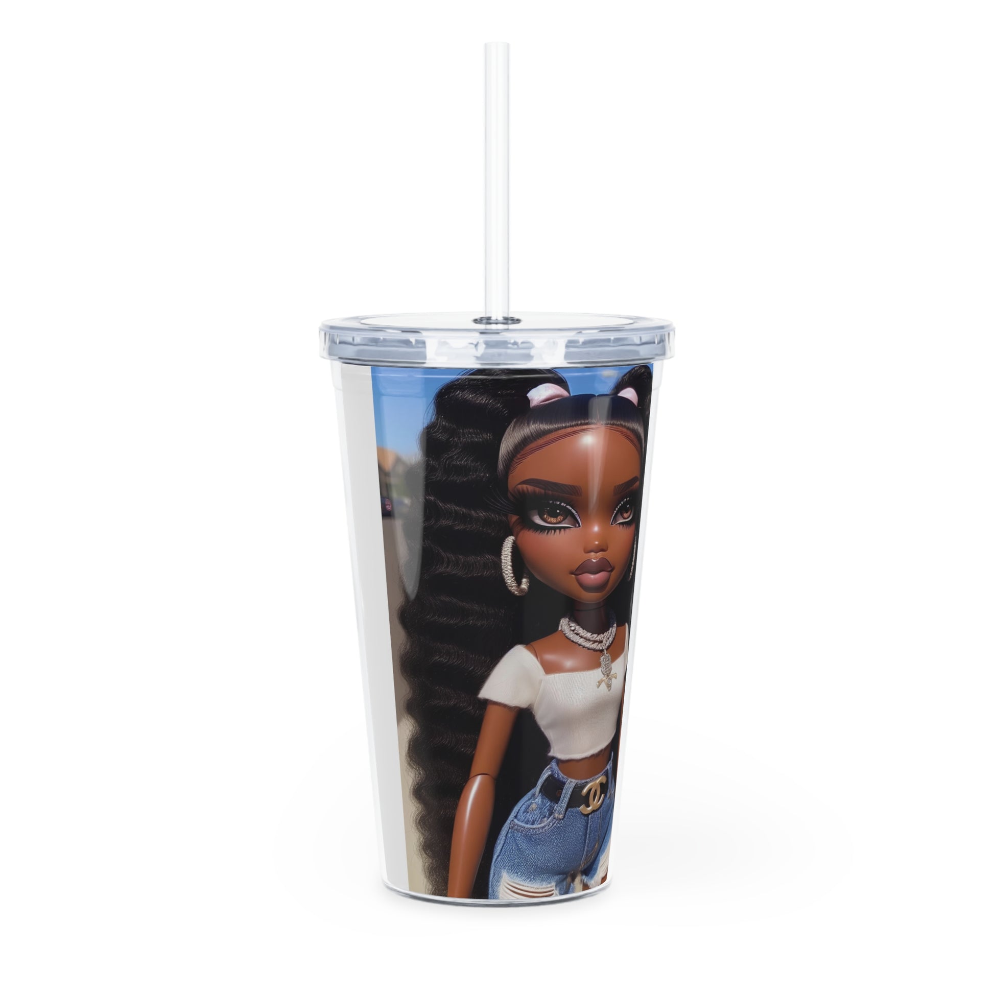 Bratz Tumbler with Straw Mug Printify