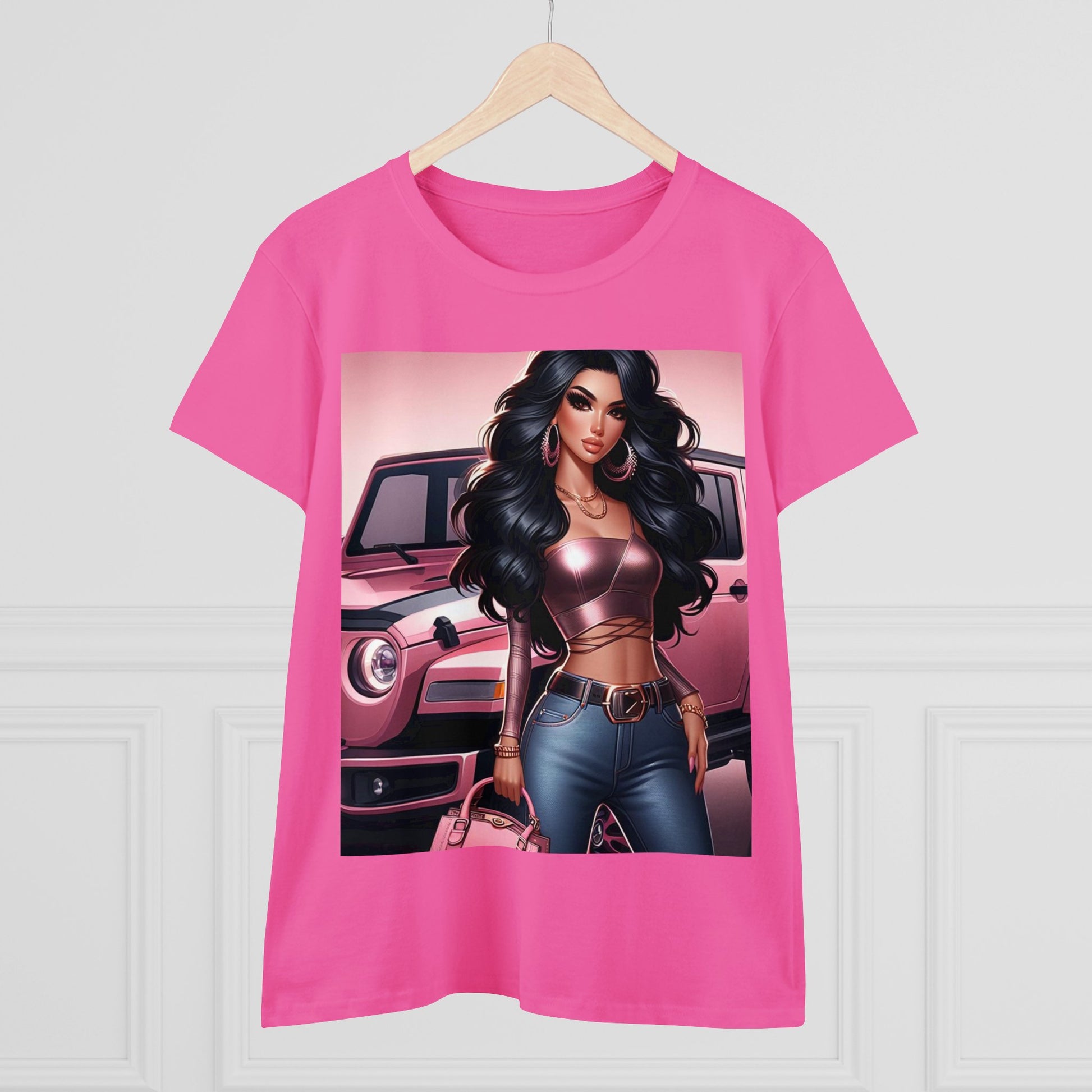 Pink Luxury T-Shirt T-Shirt Printify