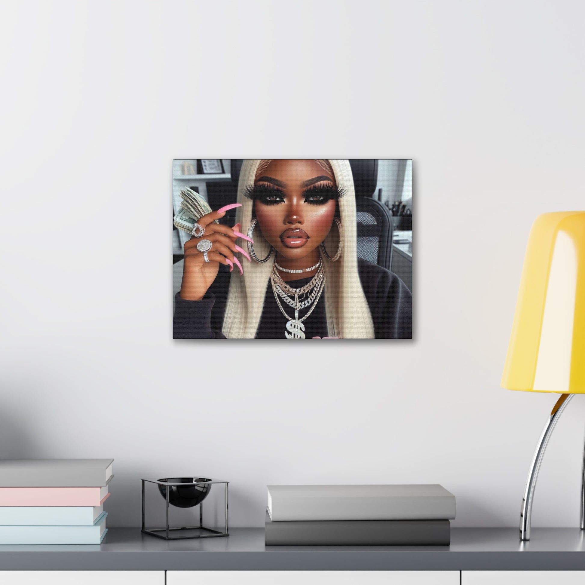 Money Canvas Canvas Printify 16″ x 12″ (Horizontal) 0.75''