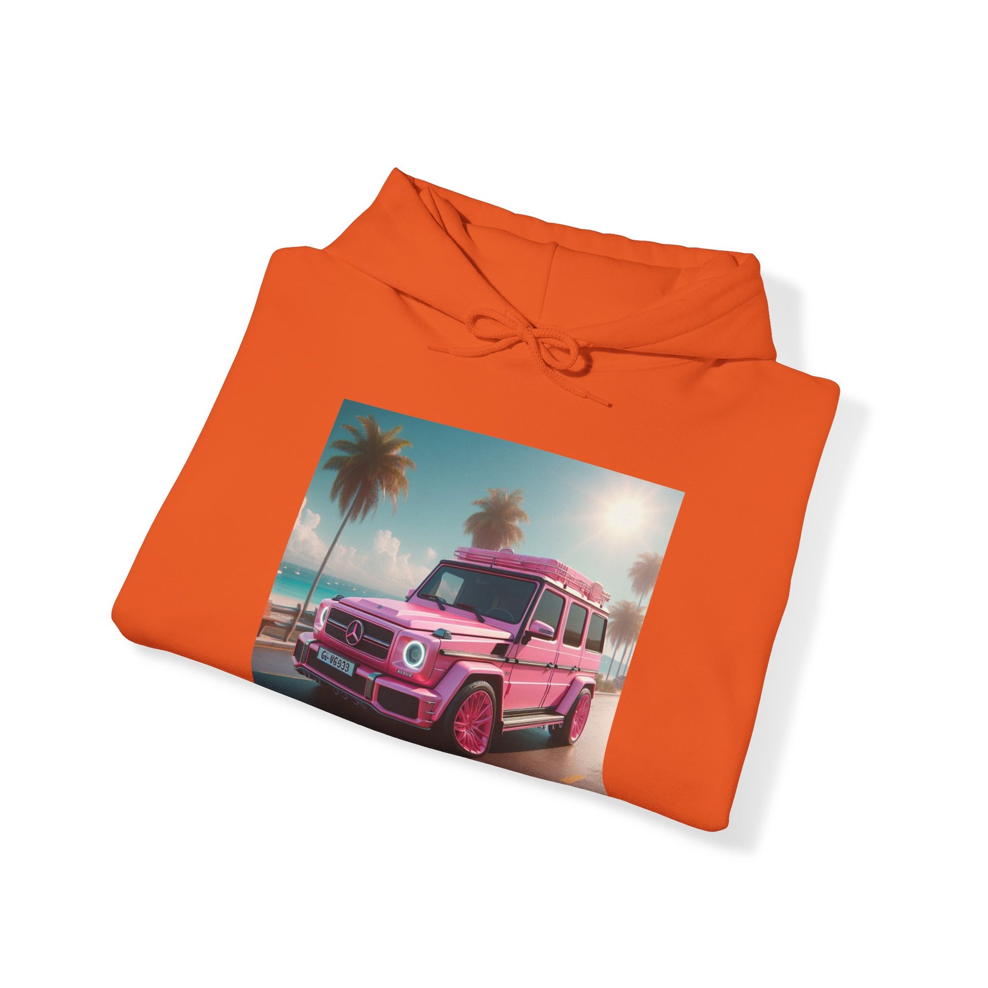Pink G-Wagon Hoodie Hoodie Printify