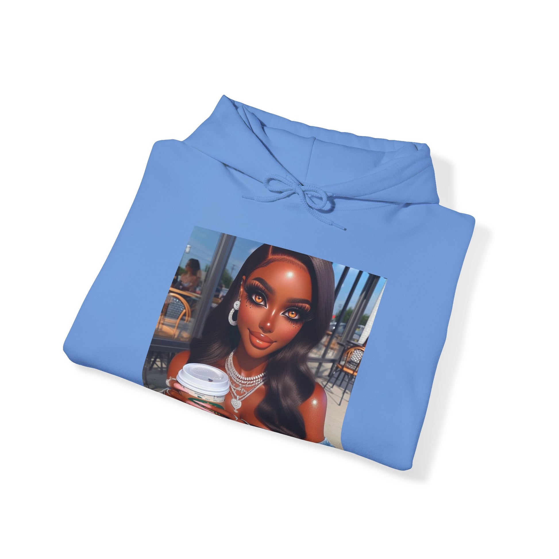 Coffee Beauty Hoodie Hoodie Printify