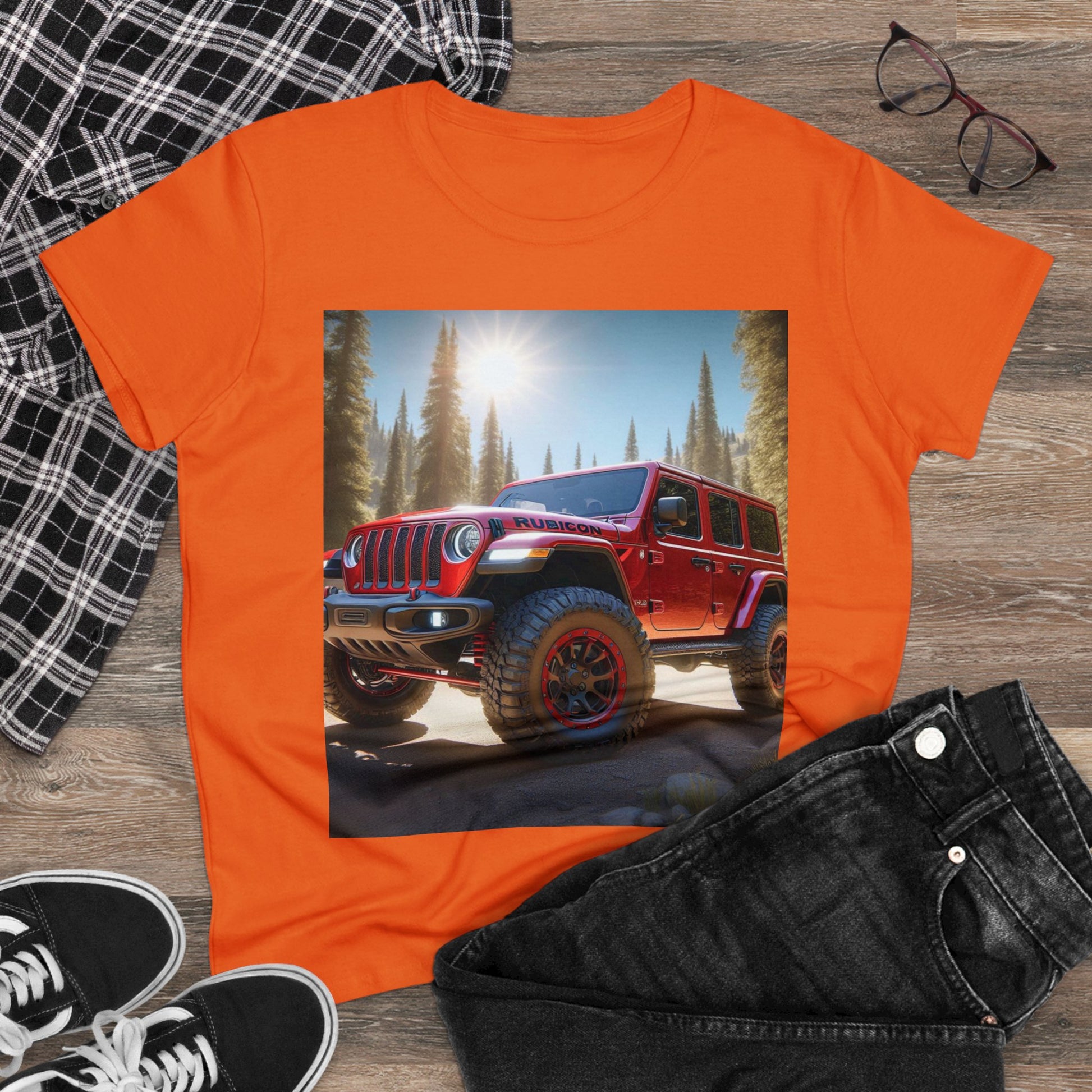 Red Rubicon T-Shirt T-Shirt Printify