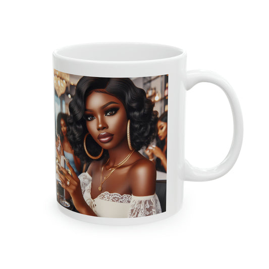Wine Down Mug Mug Printify