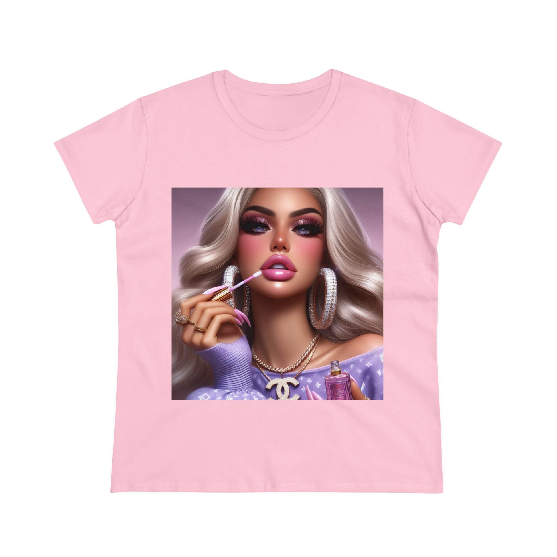 Gloss Up T-Shirt T-Shirt Printify Light Pink S