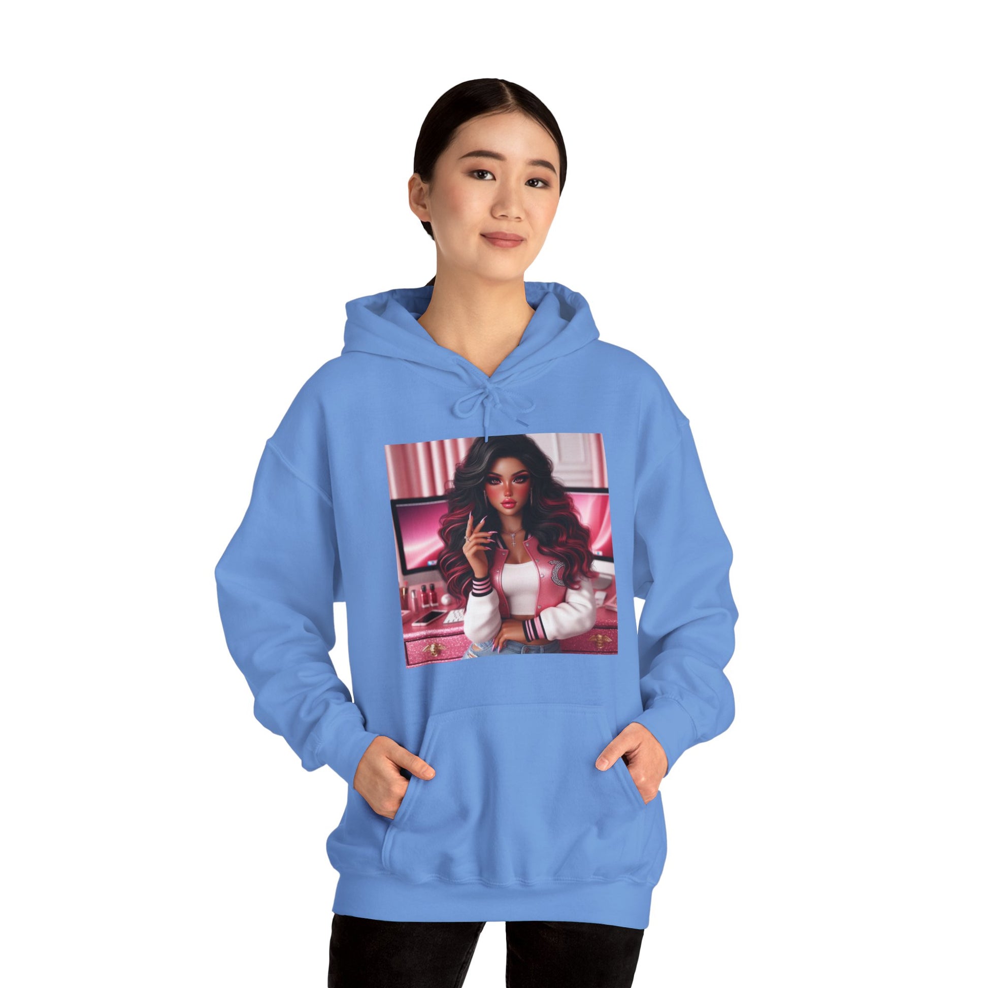 Pink Everything Hoodie Hoodie Printify
