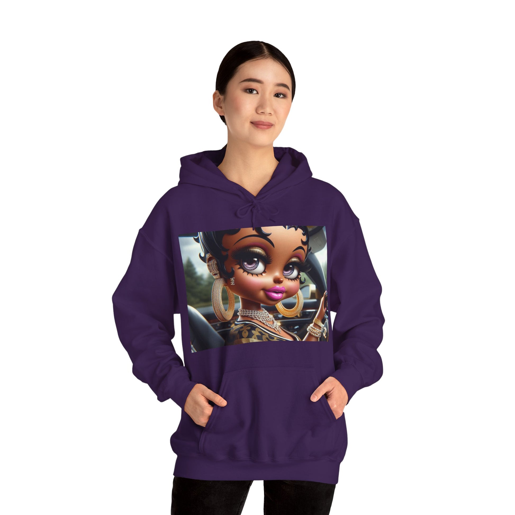 Betty Beauty Hoodie Hoodie Printify