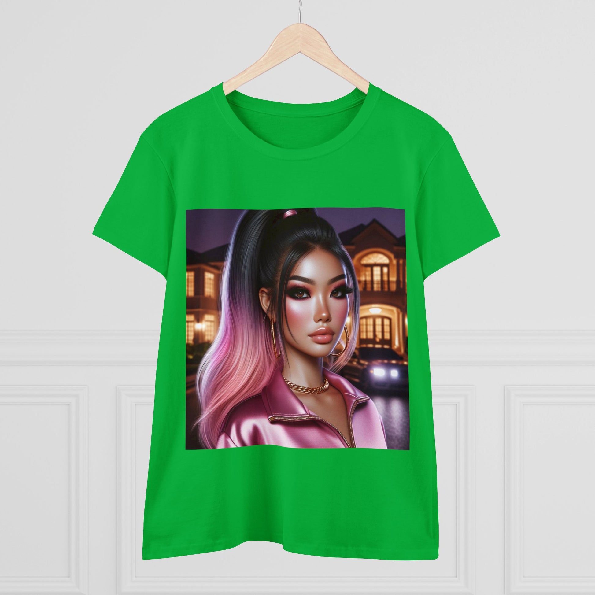 Pink at Night T-Shirt T-Shirt Printify