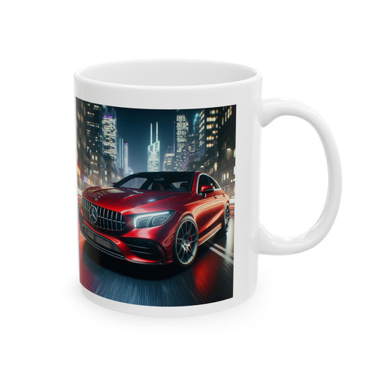 Red Mercedes Mug Mug Printify