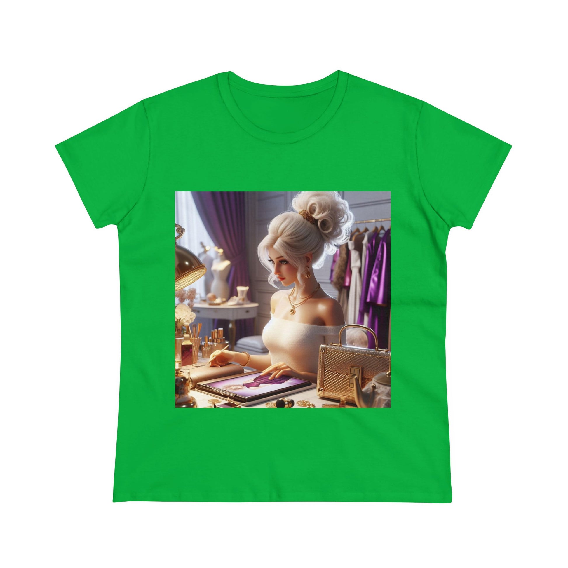 Fashion and Beauty T-Shirt T-Shirt Printify Irish Green S
