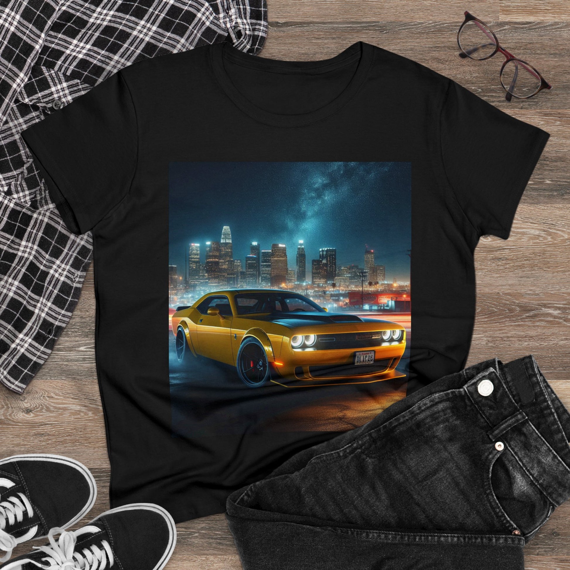 Yellow Challenger T-Shirt T-Shirt Printify