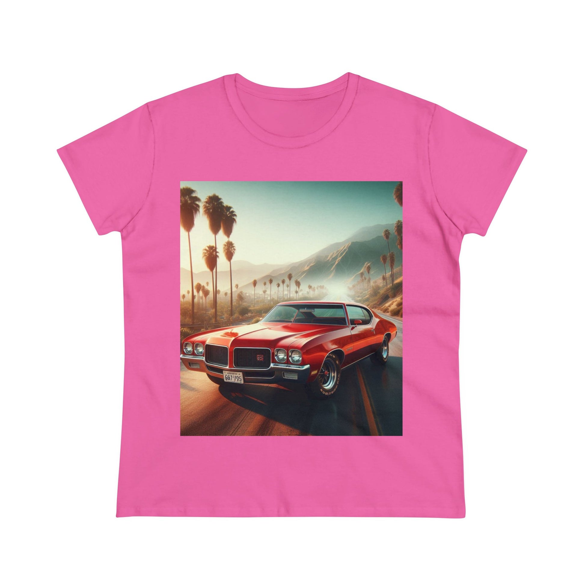 1972 Red Buick Gran Sport T-Shirt T-Shirt Printify Azalea S