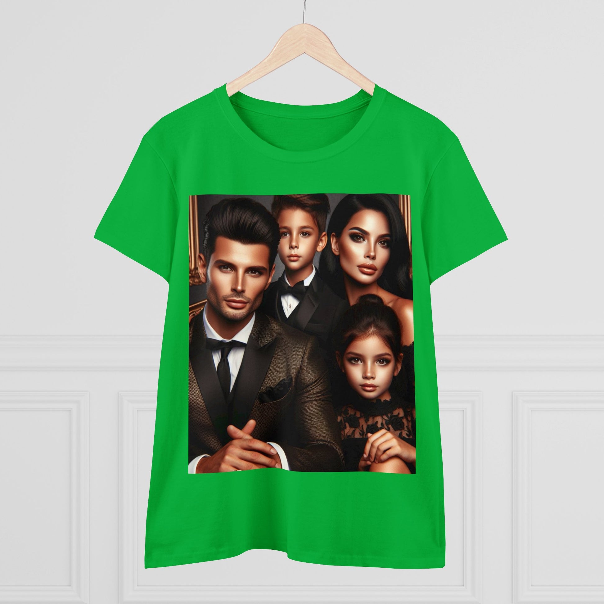 Family Portrait T-Shirt T-Shirt Printify