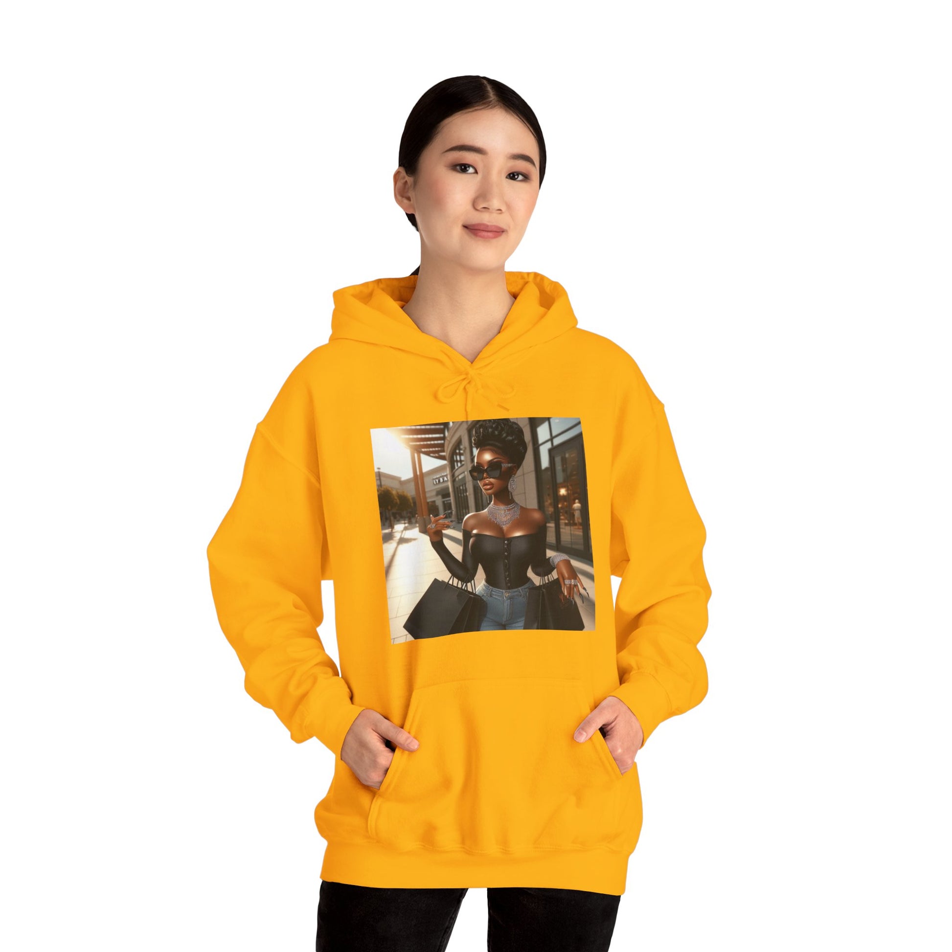 Let's Shop Hoodie Hoodie Printify