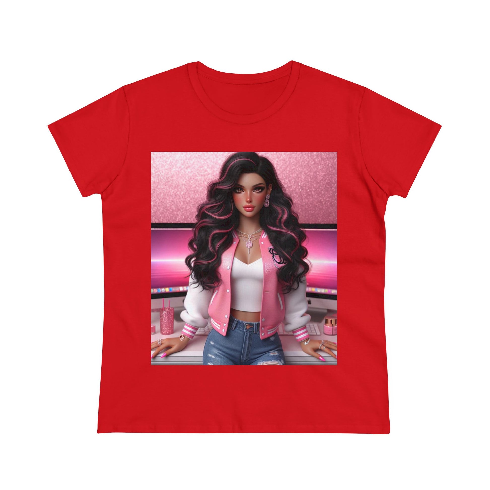 Pink Everything T-Shirt T-Shirt Printify Red S