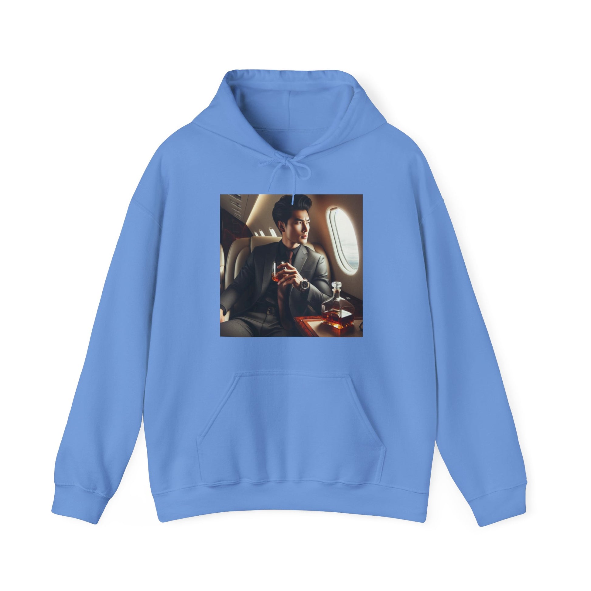 Private Business Hoodie Hoodie Printify Carolina Blue S