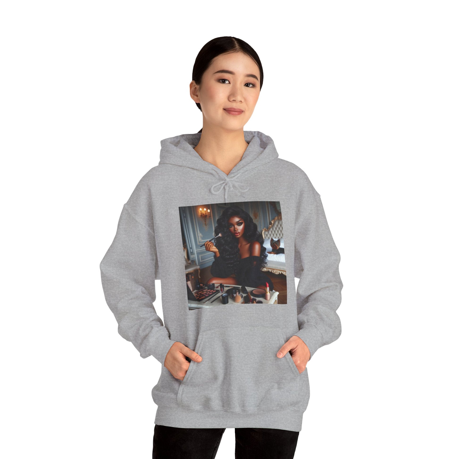 Make Up Time Hoodie Hoodie Printify