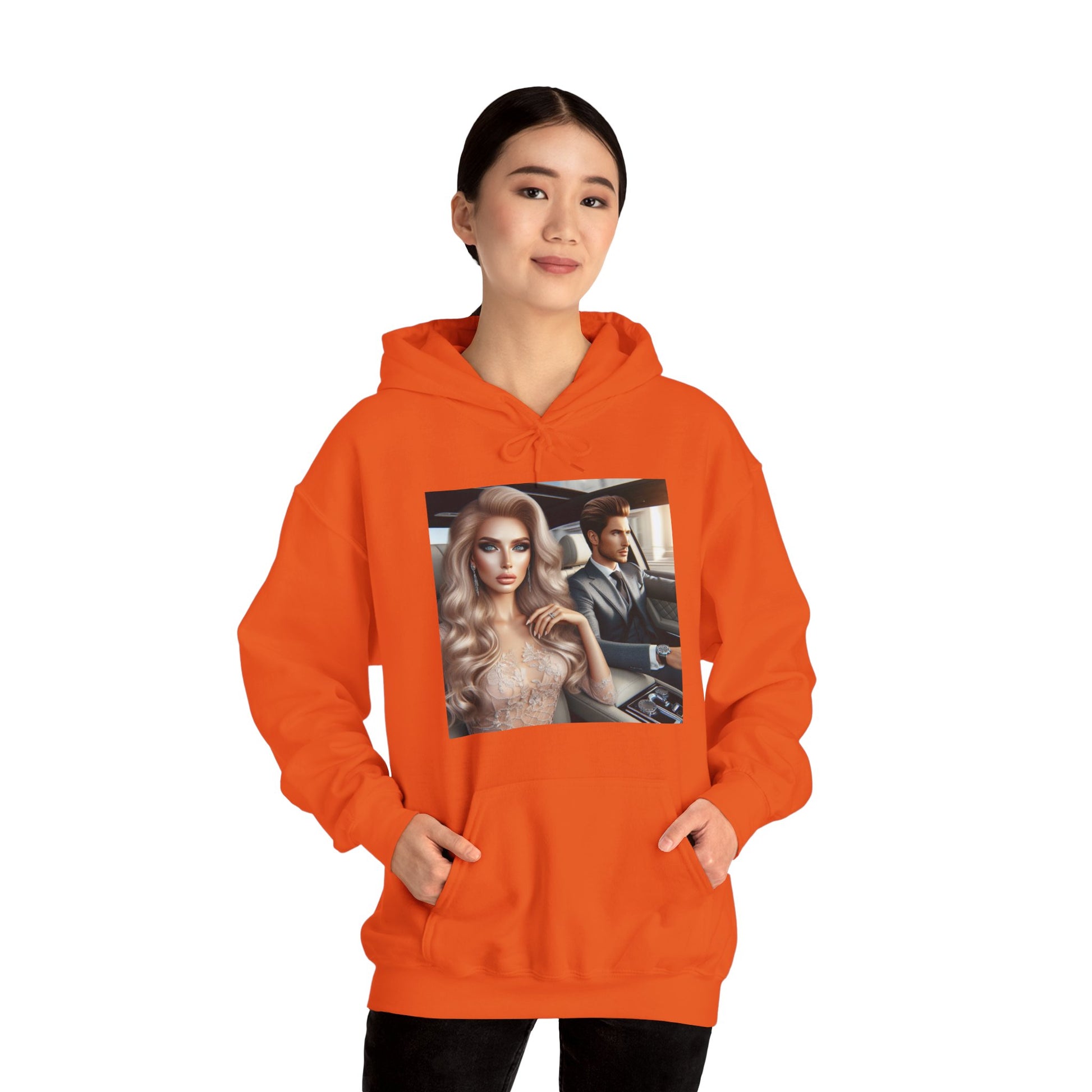 Elegant Drive Hoodie Hoodie Printify