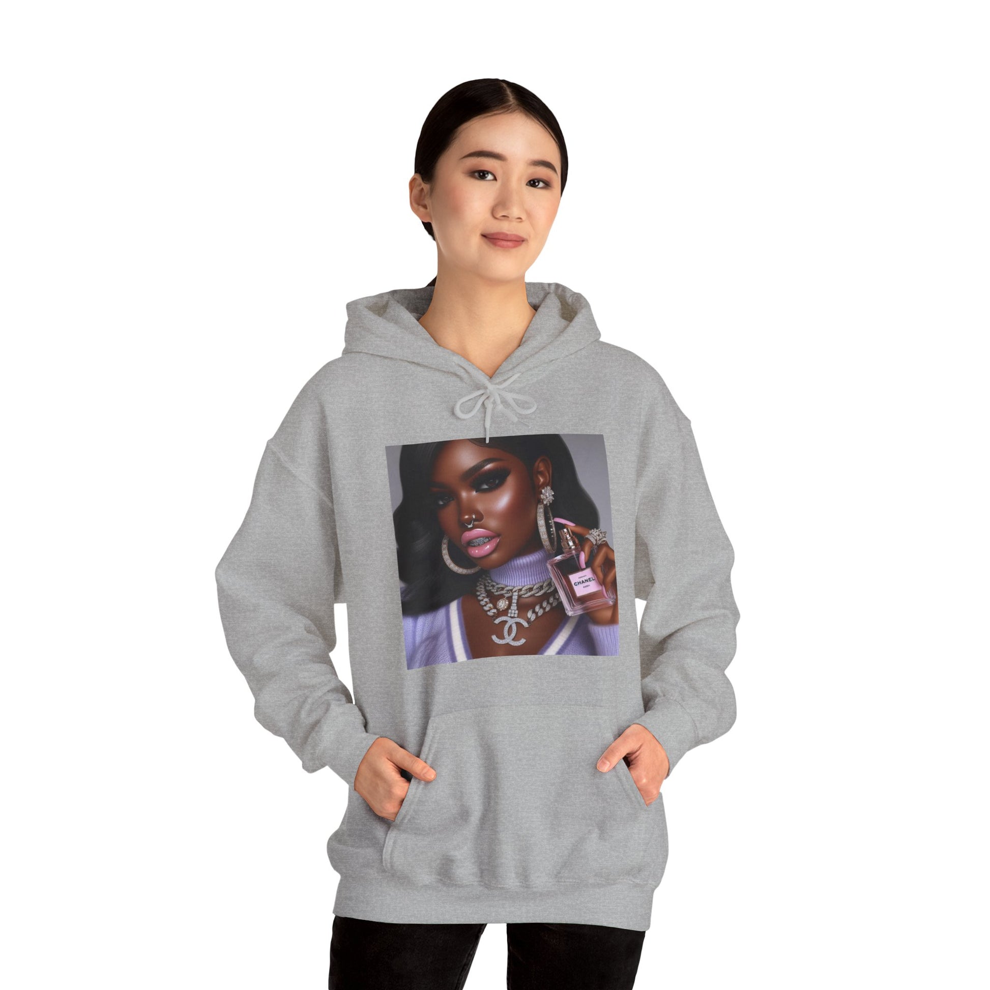 Chanel Please Hoodie Hoodie Printify