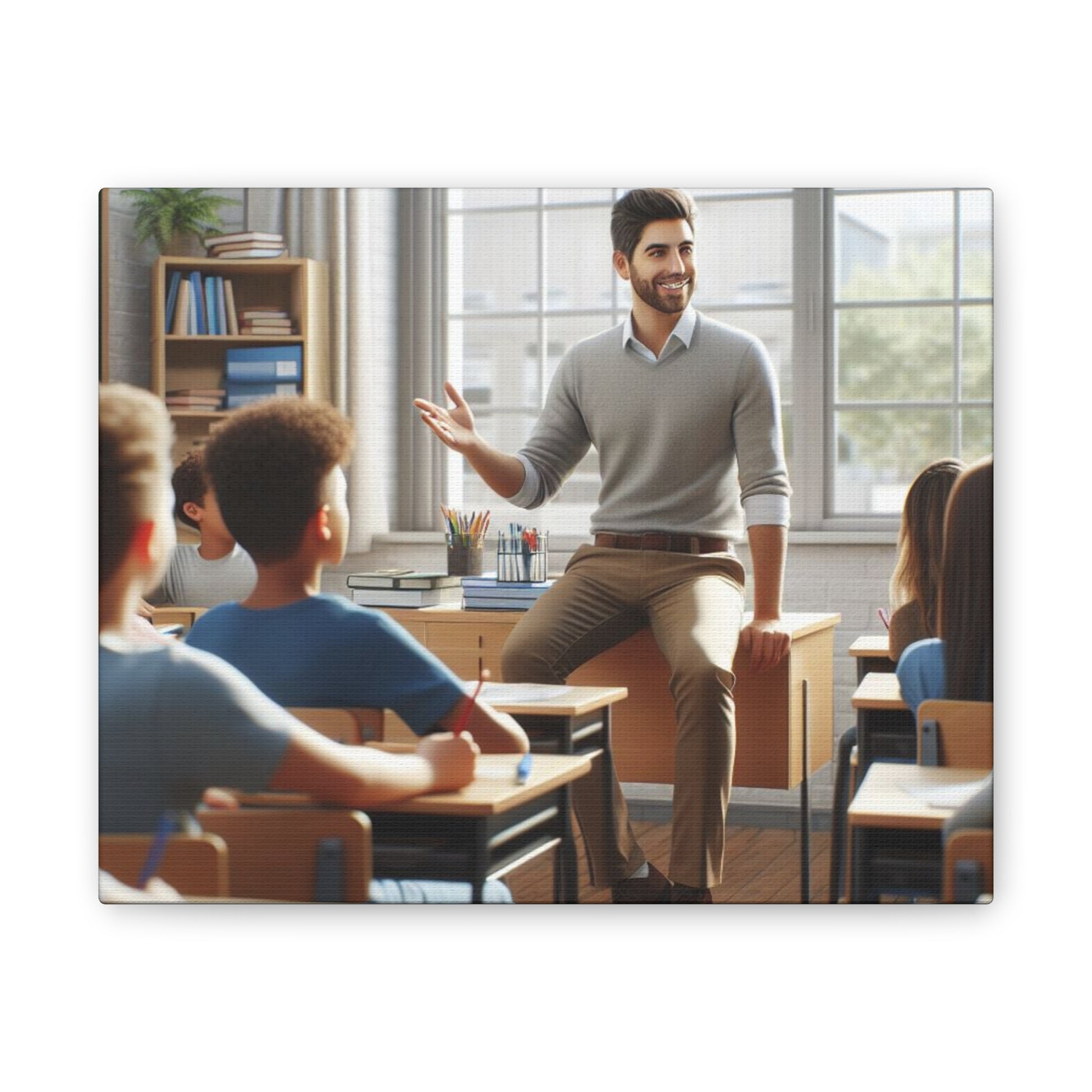 Class in Session Canvas Canvas Printify