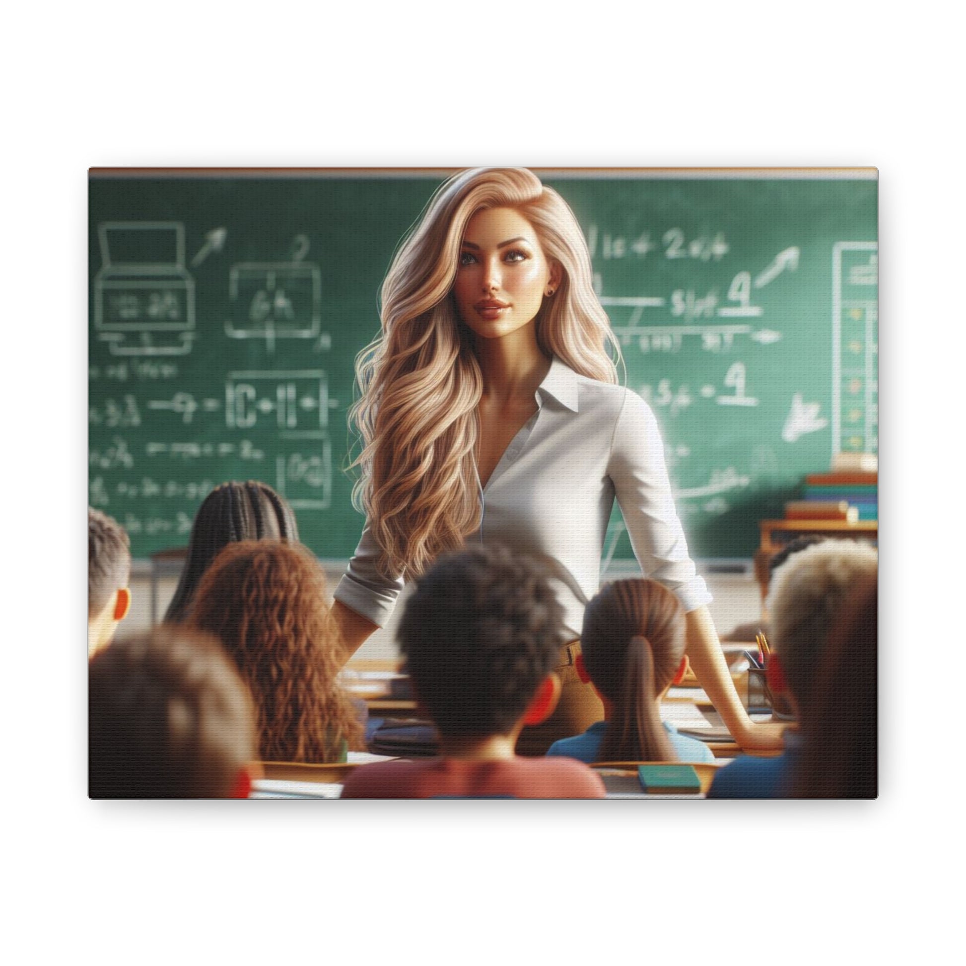 Class in Session Canvas Canvas Printify
