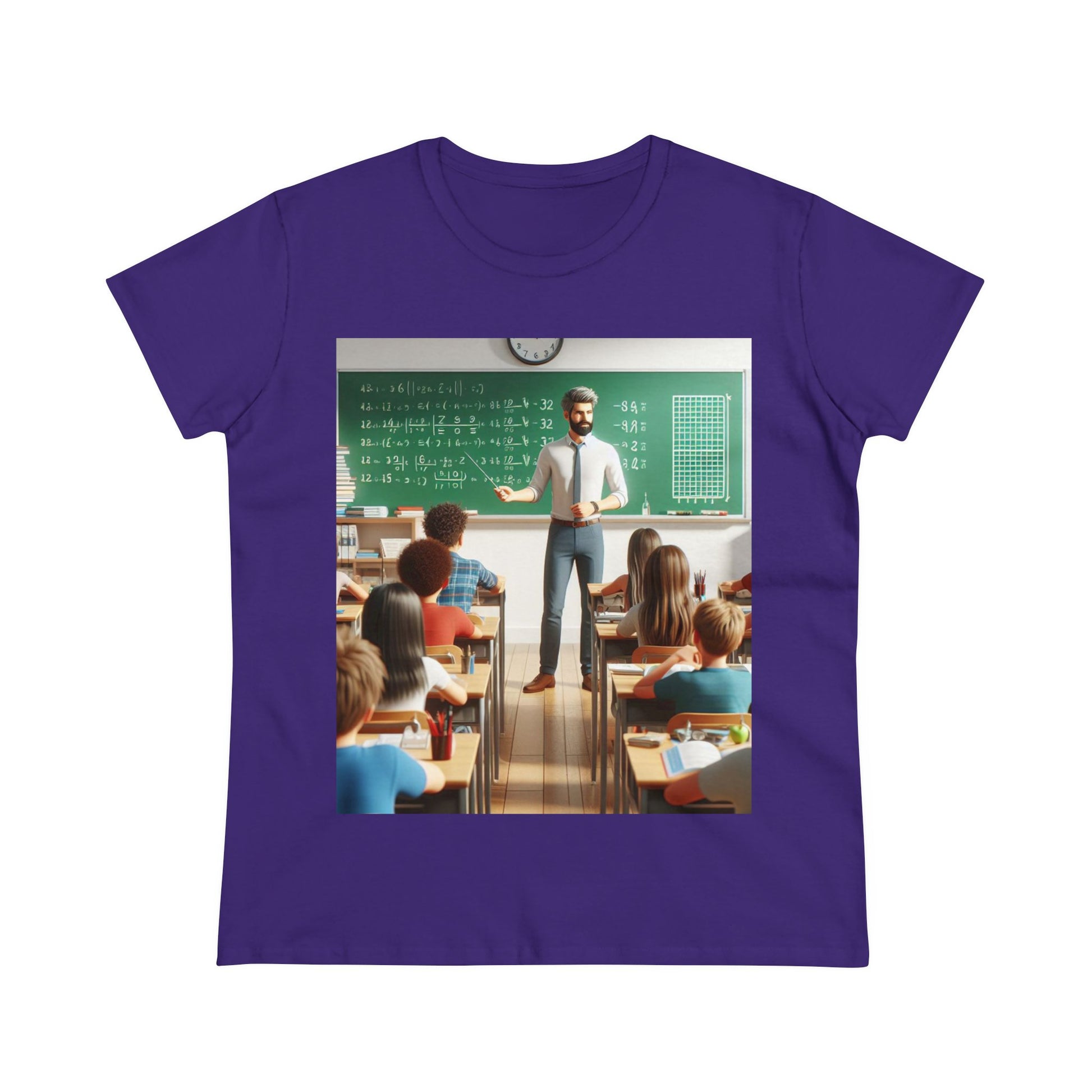 Class in Session T-Shirt T-Shirt Printify Purple S