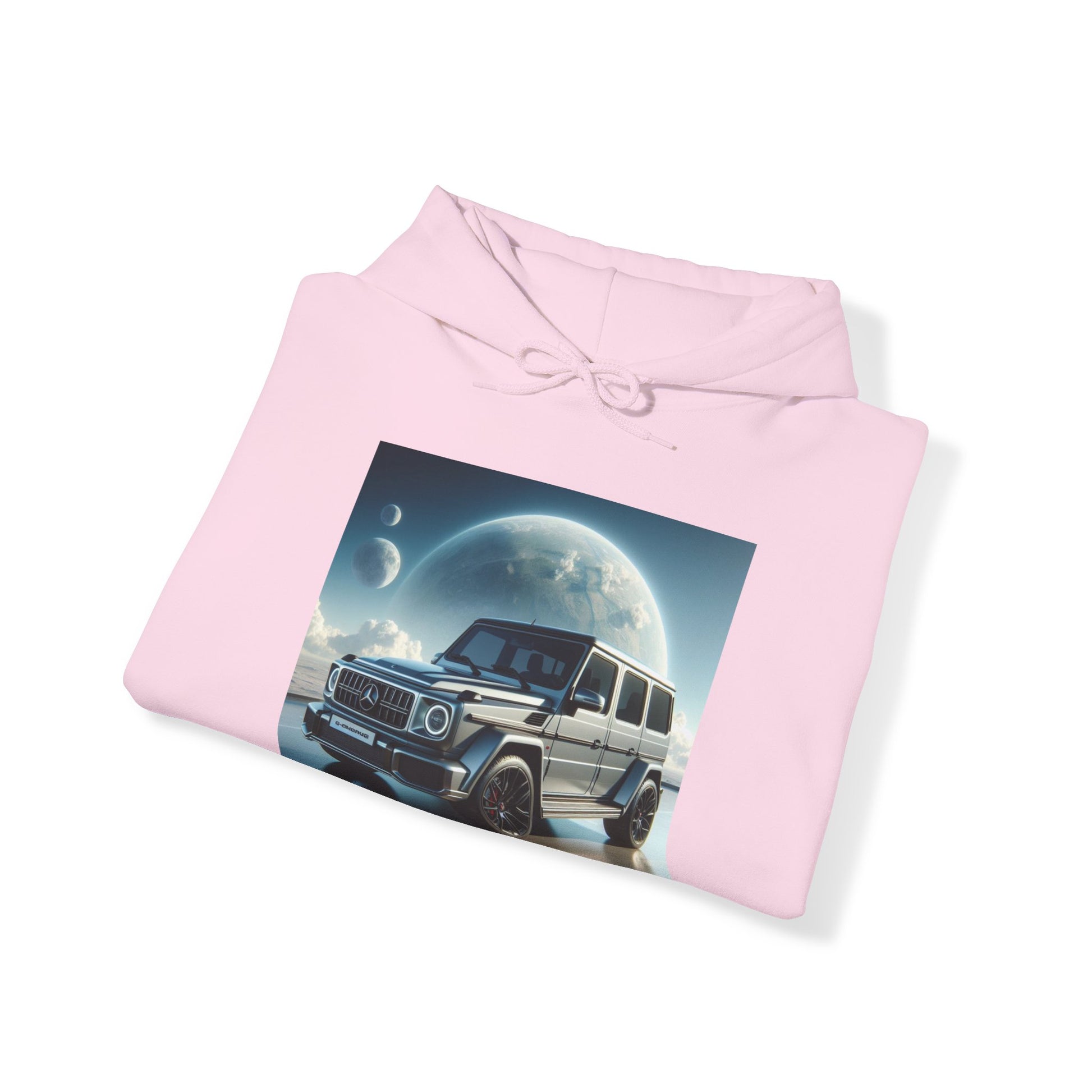 Silver G-Wagon Hoodie Hoodie Printify