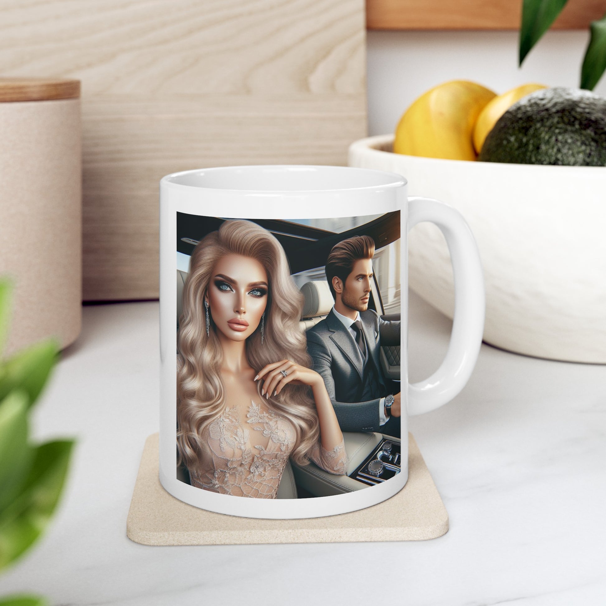 Elegant Drive Mug Mug Printify