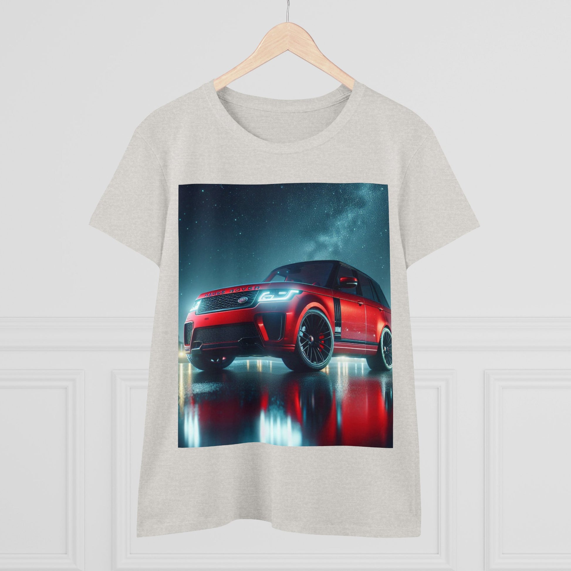 Red Range Rover T-Shirt T-Shirt Printify
