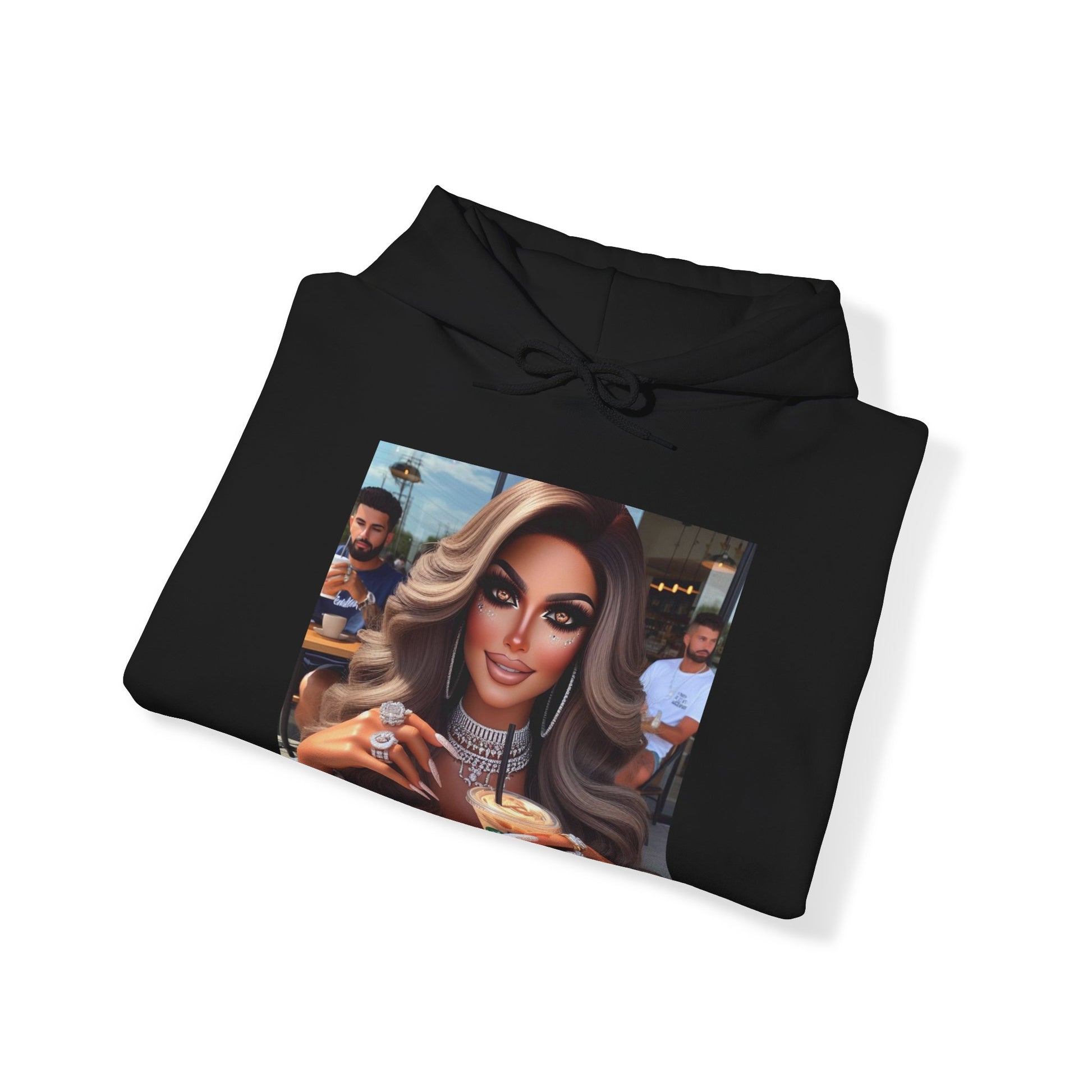 Coffee Beauty Hoodie Hoodie Printify