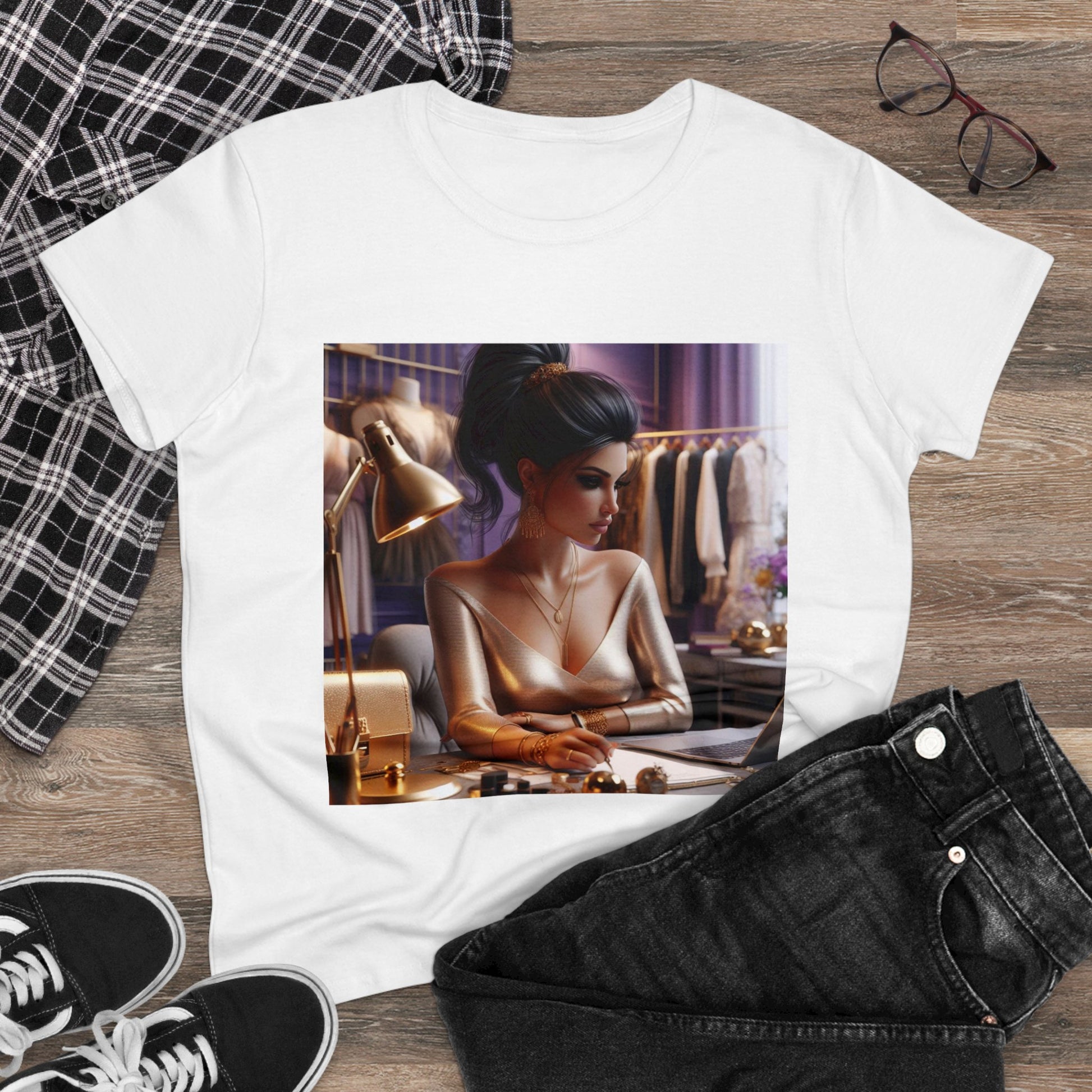 Fashion and Beauty T-Shirt T-Shirt Printify