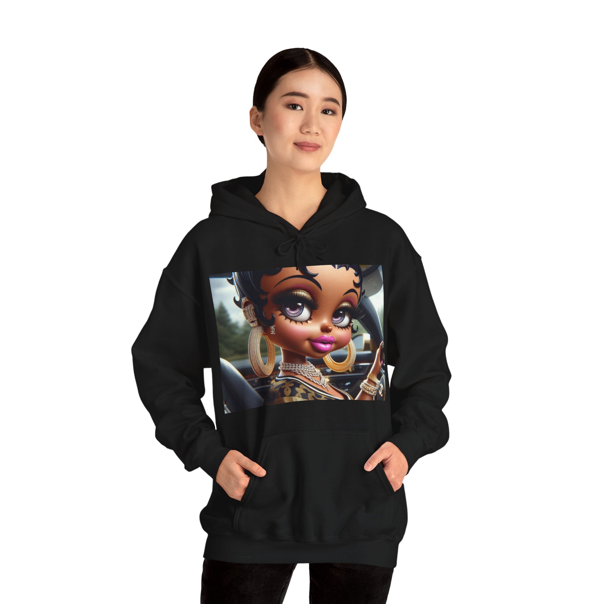 Betty Beauty Hoodie Hoodie Printify