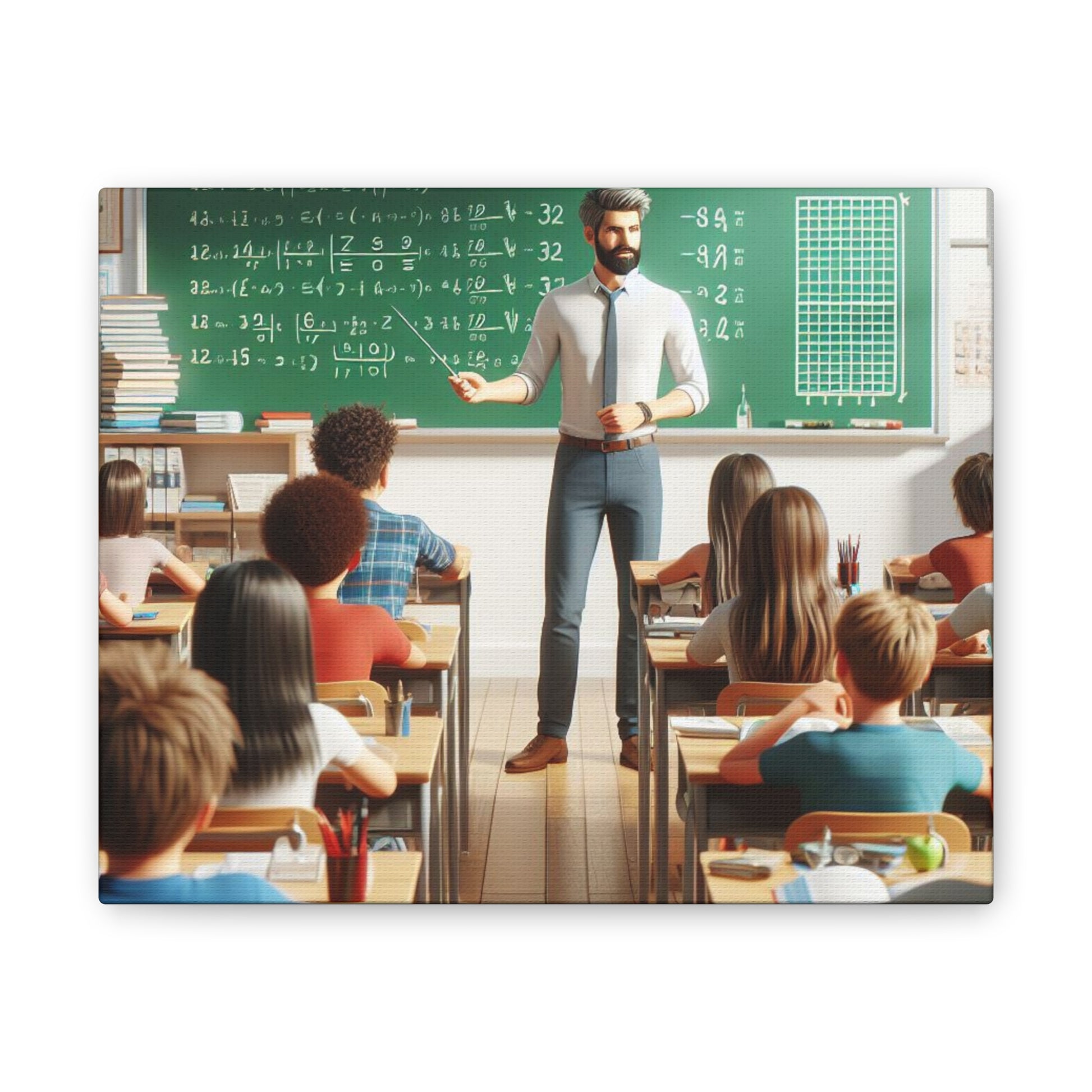 Class in Session Canvas Canvas Printify