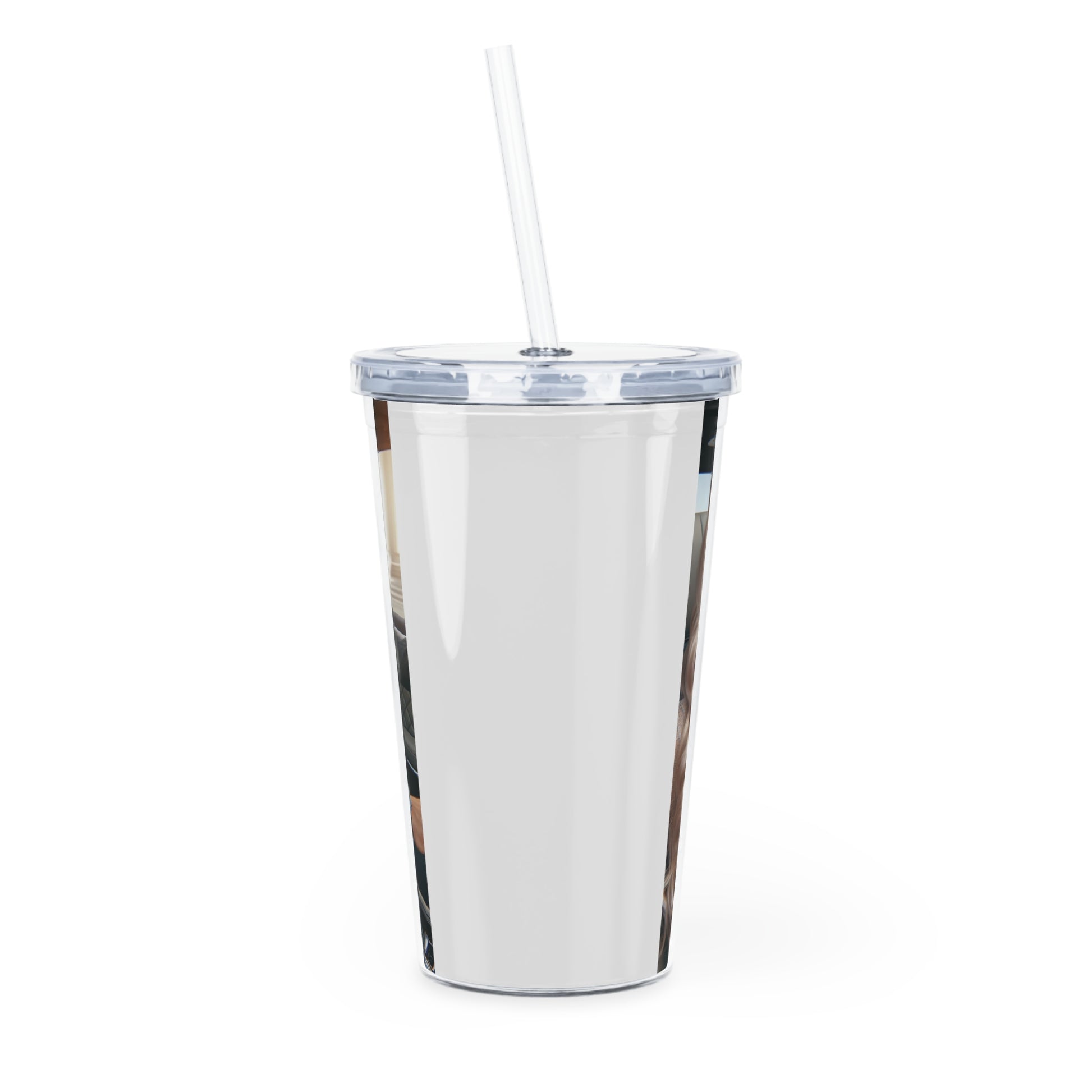 Elegant Drive Tumbler with Straw Mug Printify