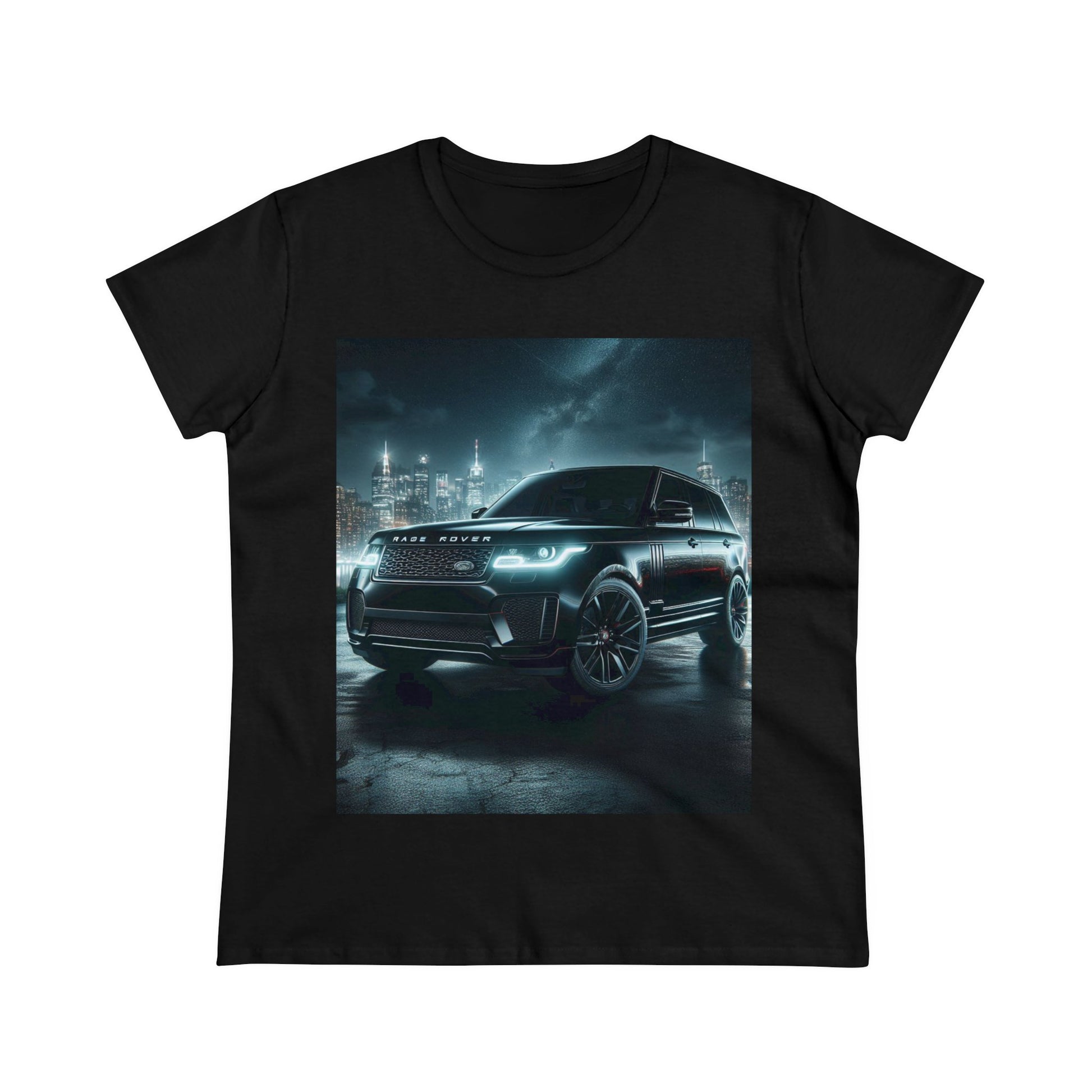 Black Range Rover T-Shirt T-Shirt Printify Black S