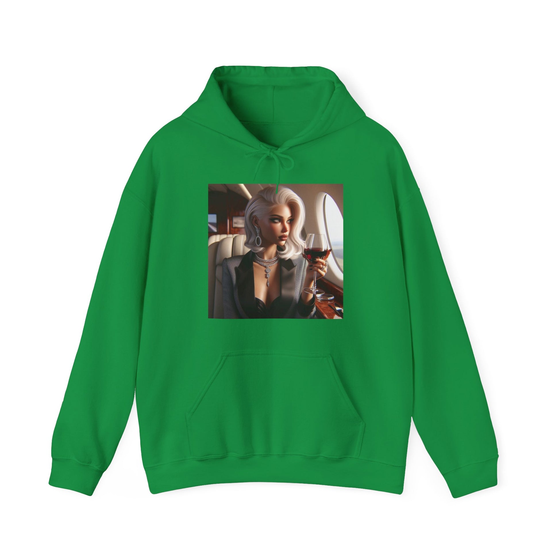 Private Business Hoodie Hoodie Printify Irish Green S