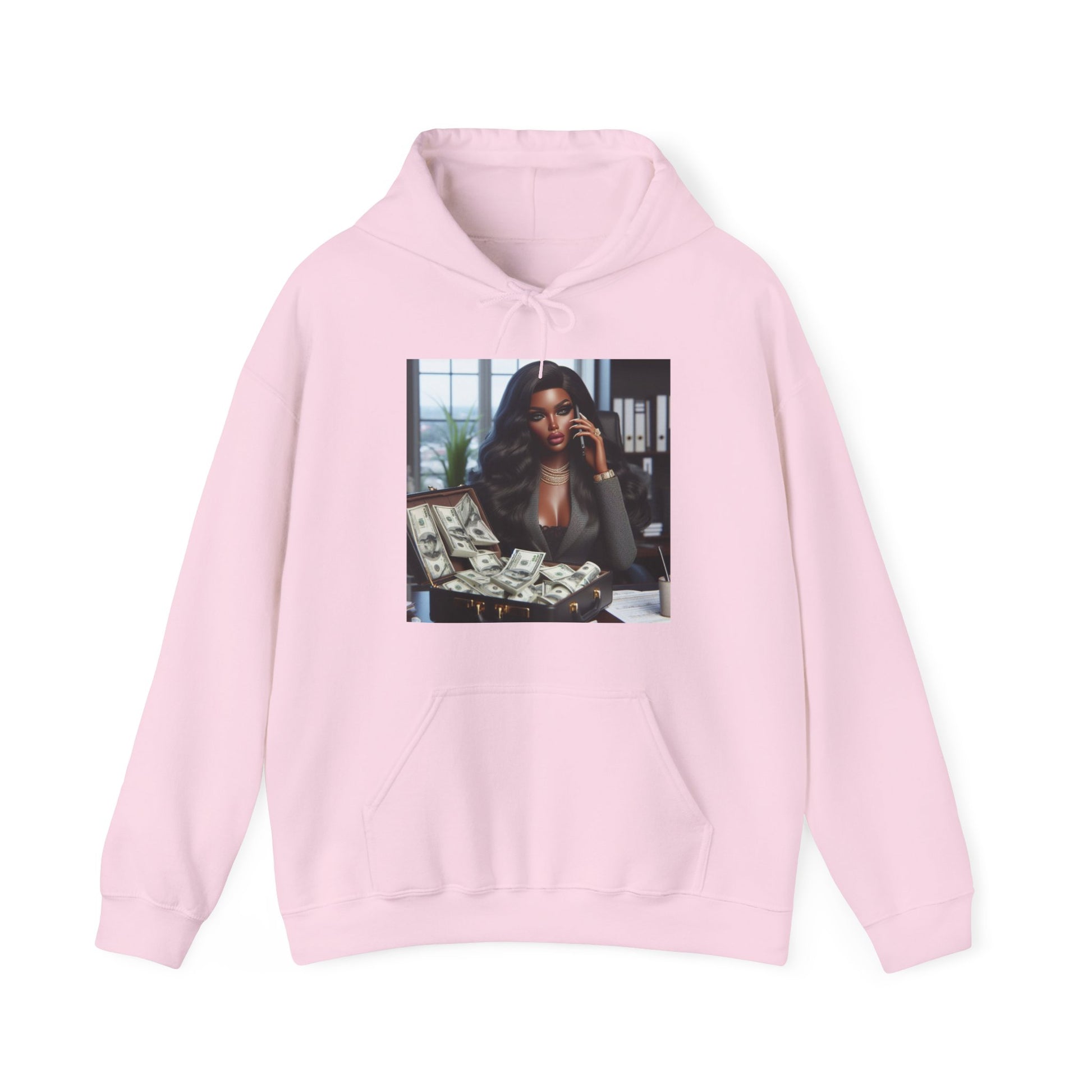 Business Deal Hoodie Hoodie Printify Light Pink S