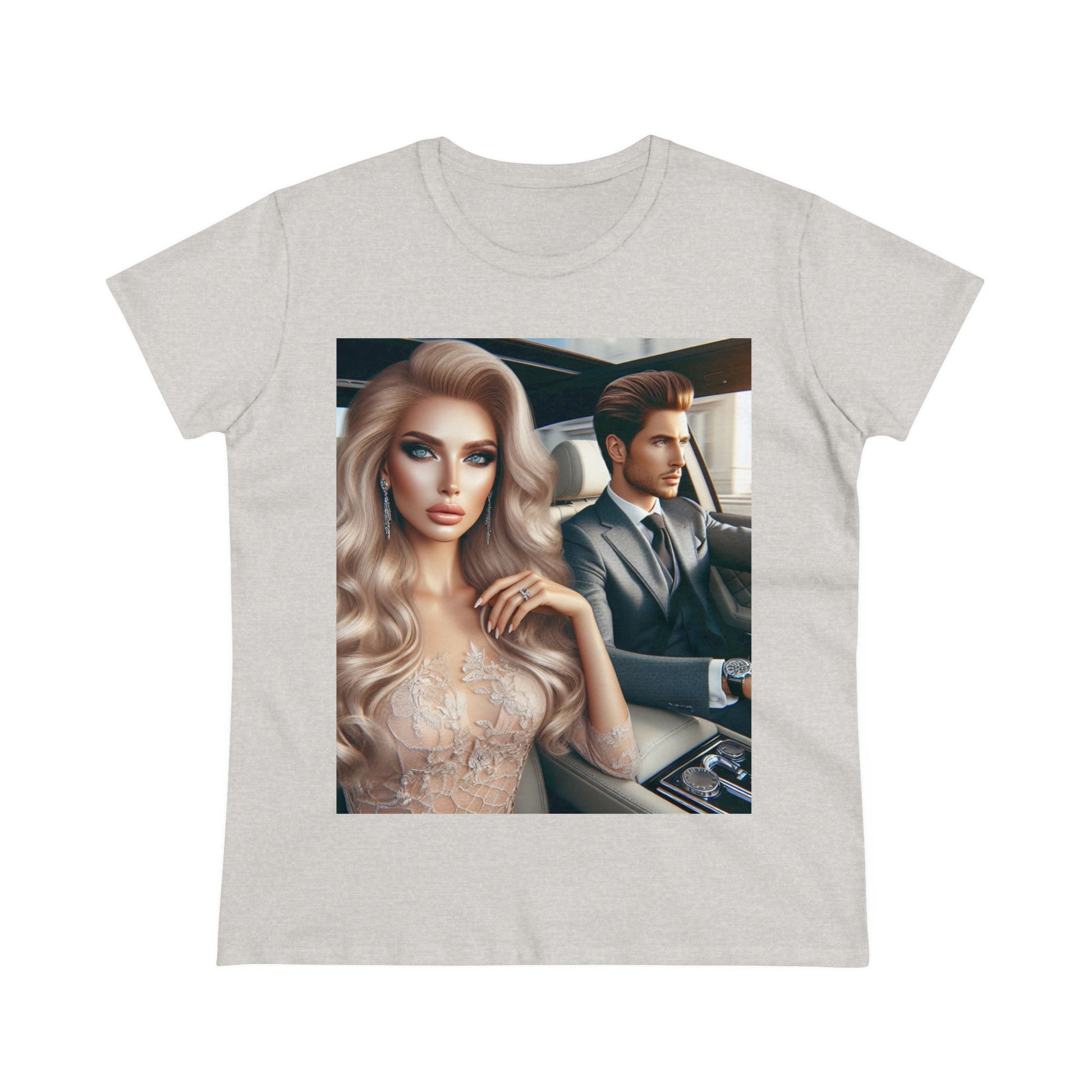 Elegant Drive T-Shirt T-Shirt Printify Ash M
