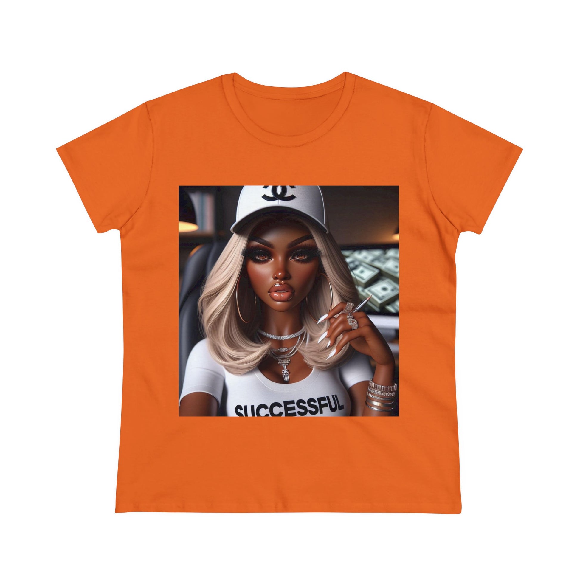 Big Money T-Shirt T-Shirt Printify Orange S