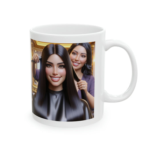 Hair Day Mug Mug Printify