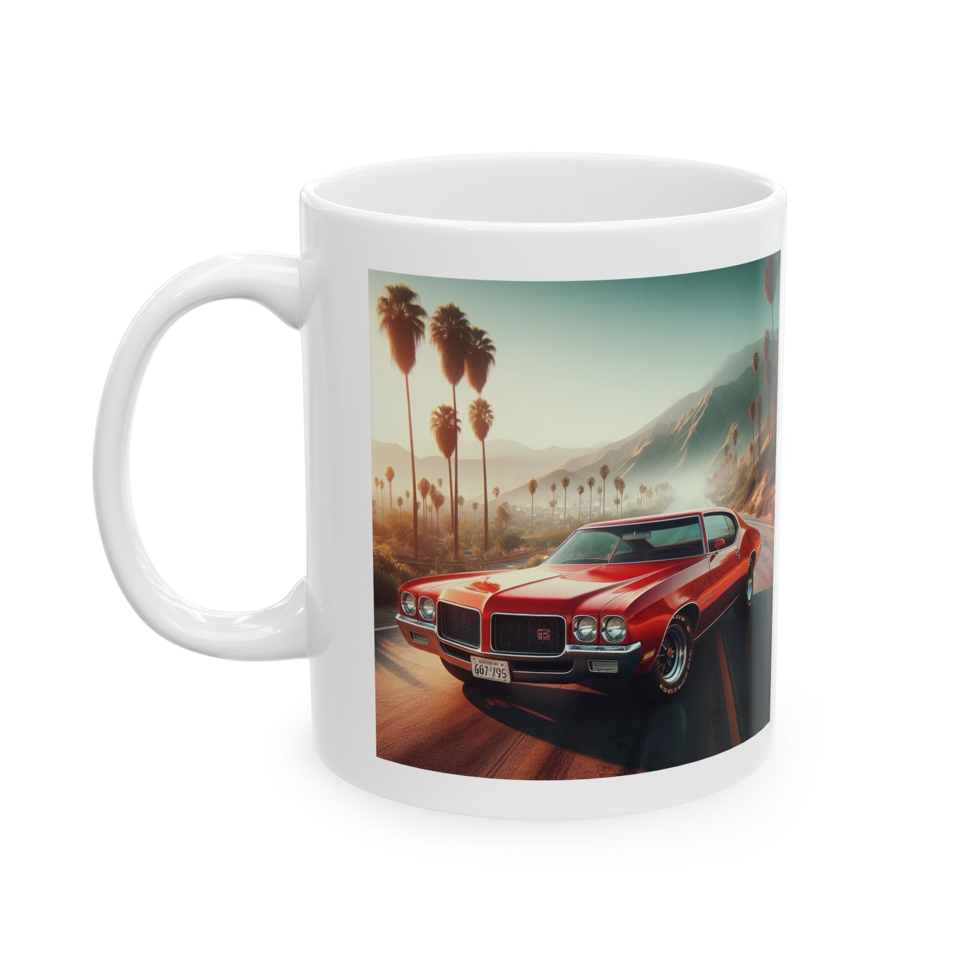 1972 Red Buick Gran Sport Mug Mug Printify 11oz