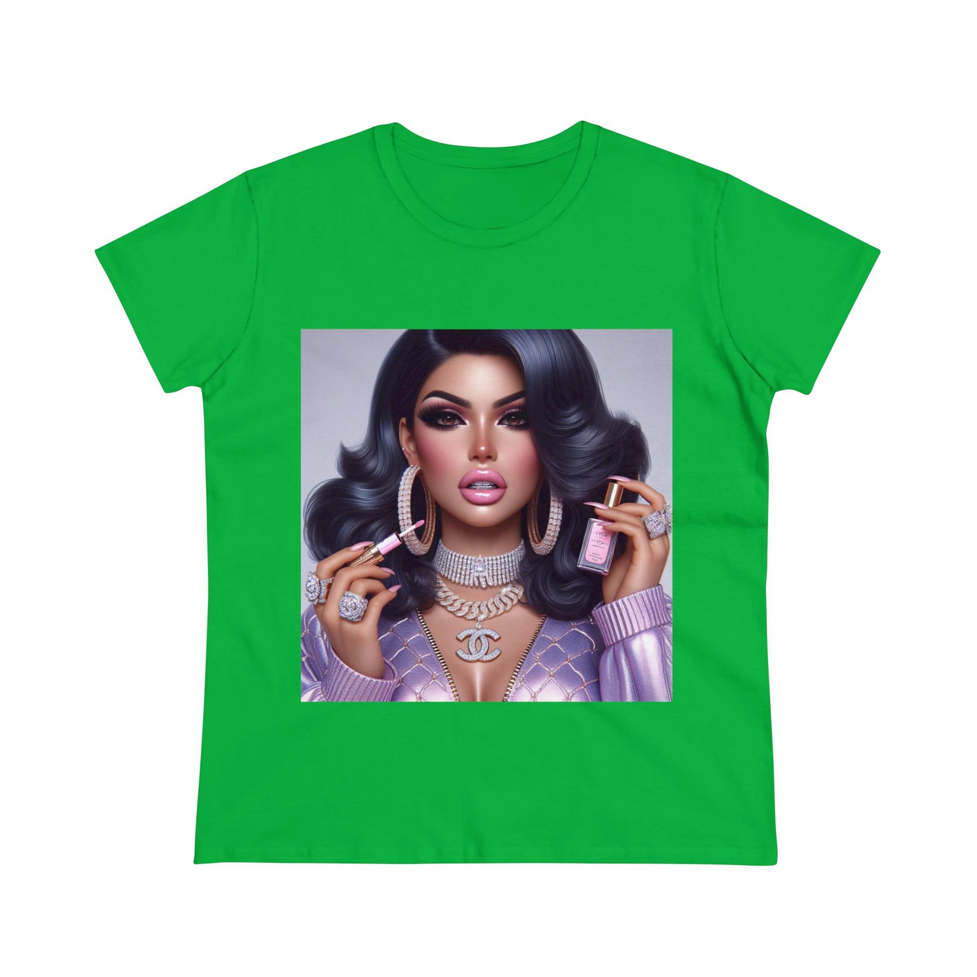 Gloss Up T-Shirt T-Shirt Printify Irish Green S