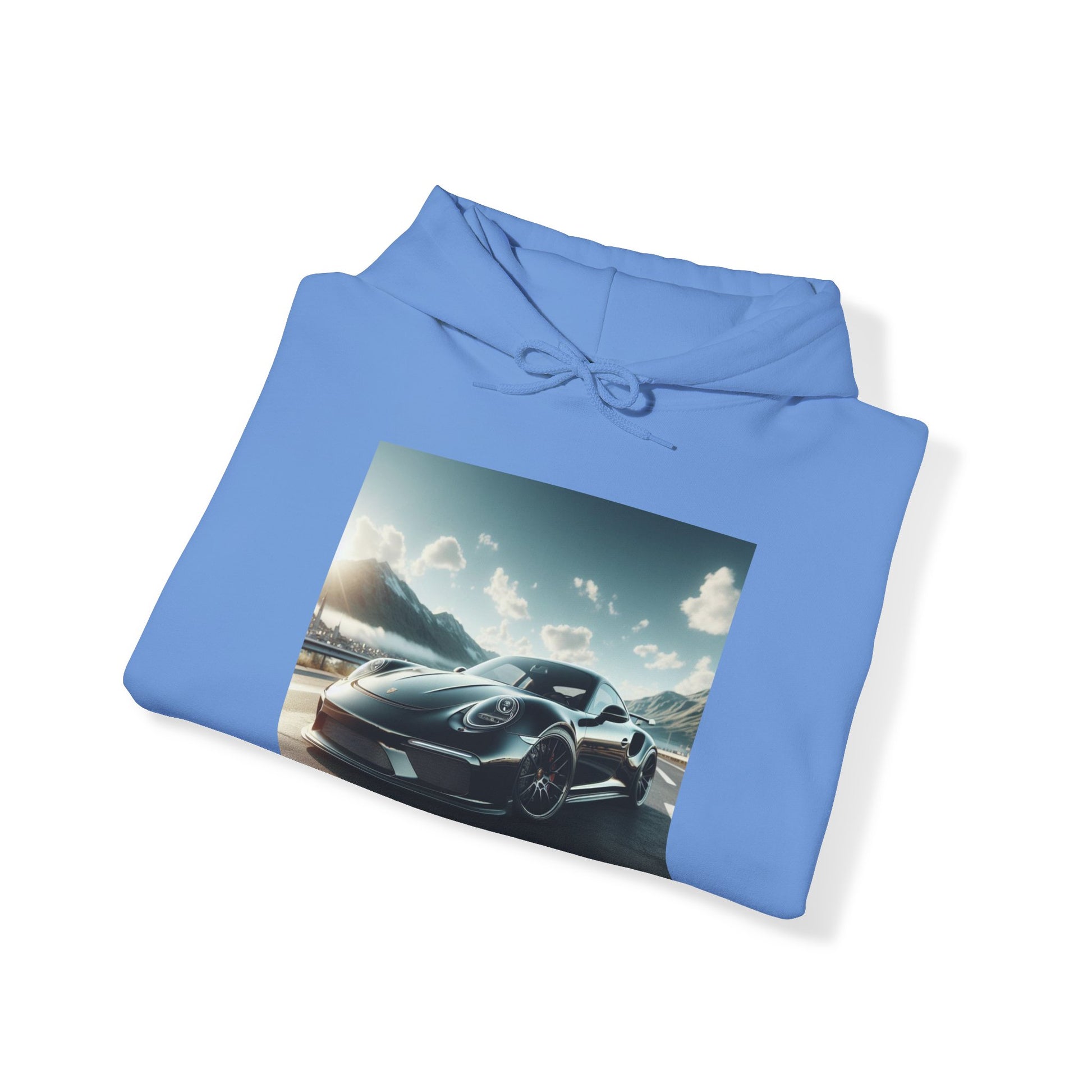 Black Porsche Hoodie Hoodie Printify