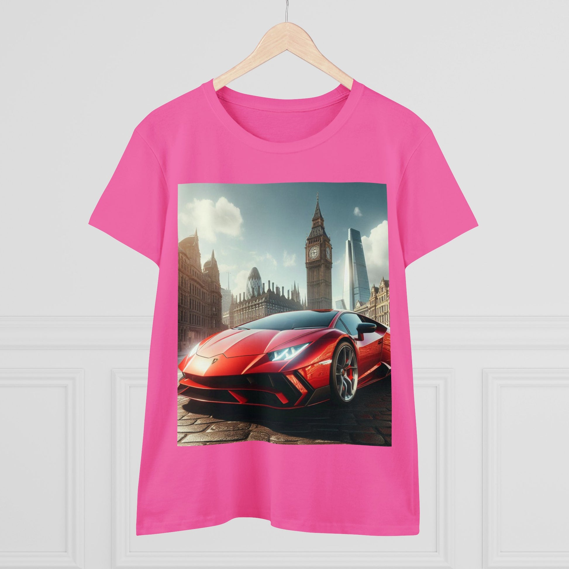 Red Lamborghini T-Shirt T-Shirt Printify