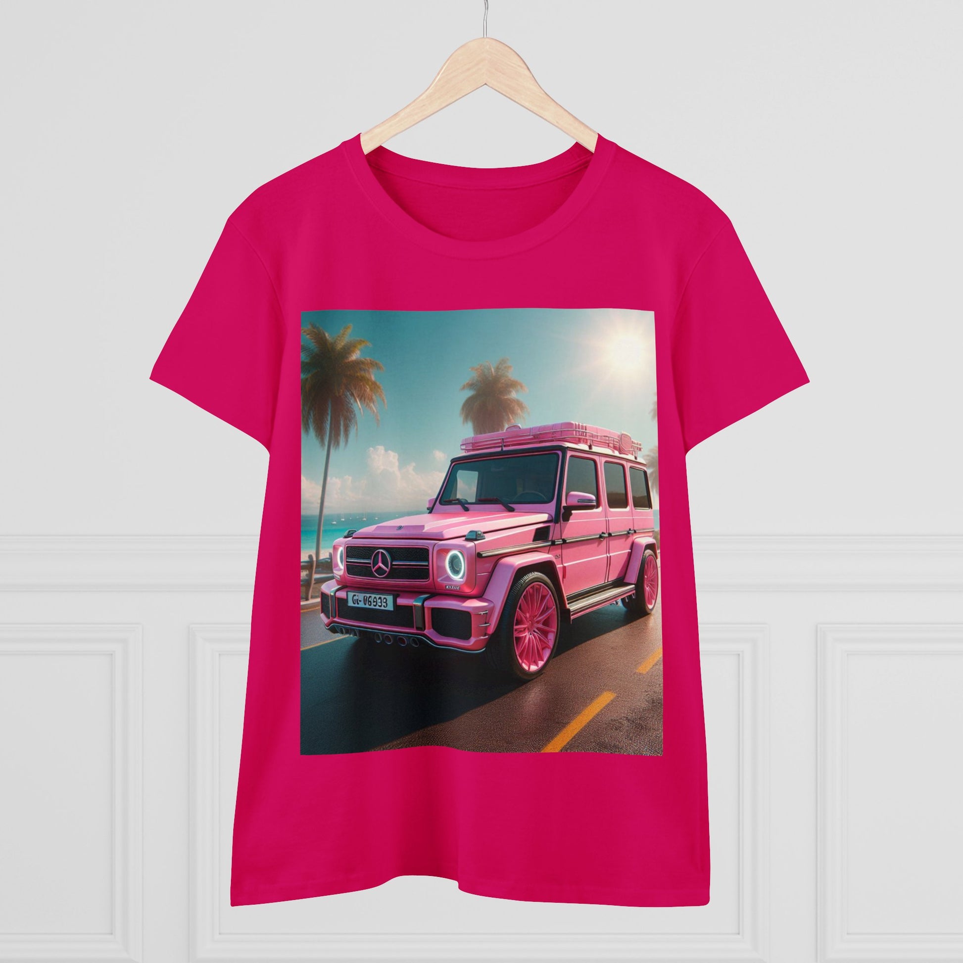 Pink G-Wagon T-Shirt T-Shirt Printify