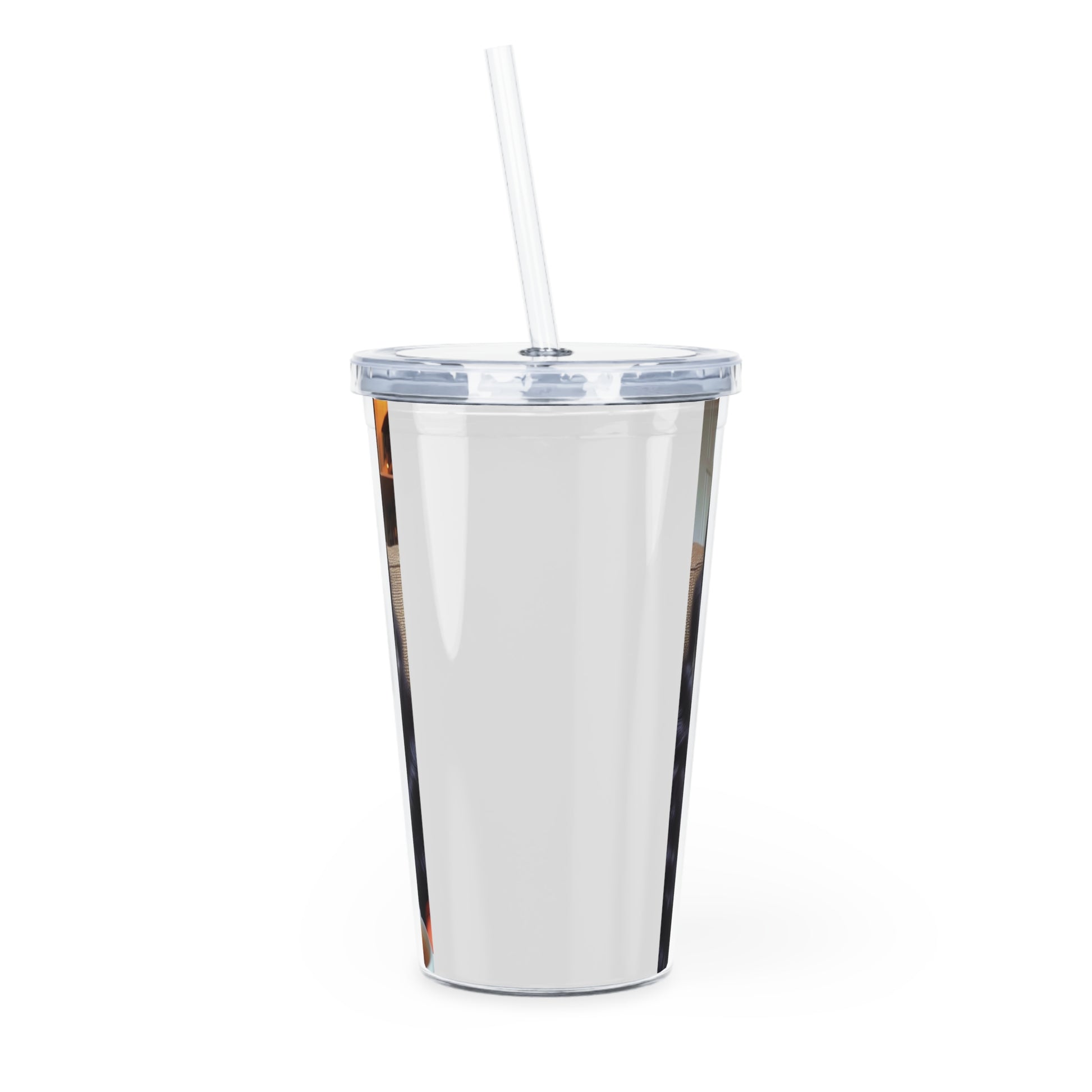 Coffee Break Tumbler with Straw Mug Printify