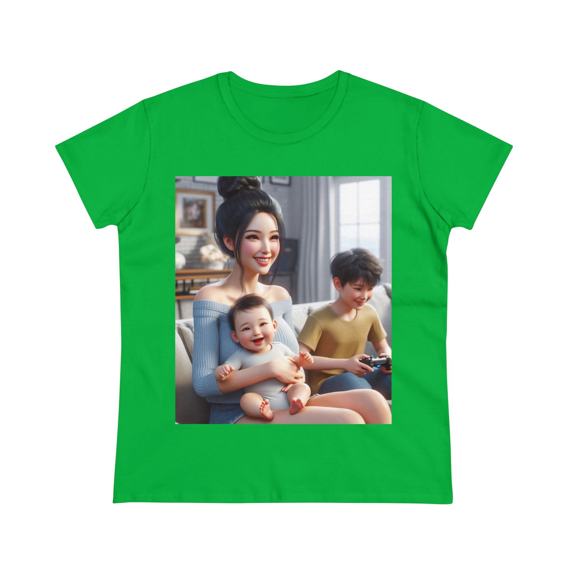 Family Time T-Shirt T-Shirt Printify Irish Green S