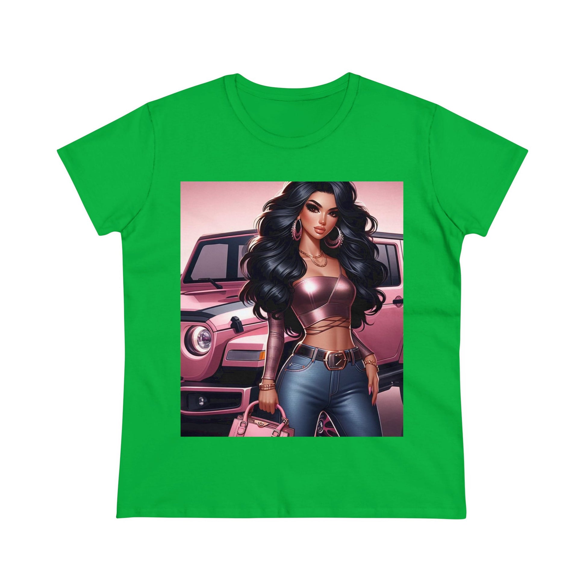 Pink Luxury T-Shirt T-Shirt Printify Irish Green S