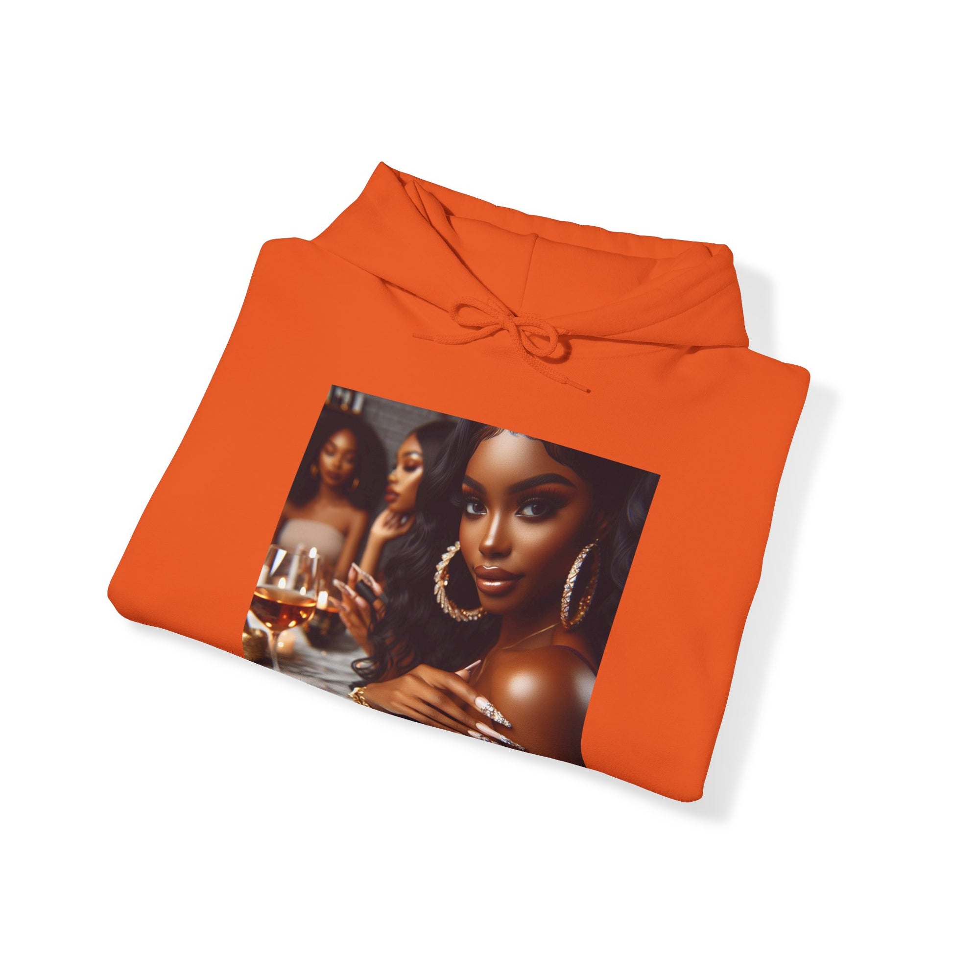 Wine Down Hoodie Hoodie Printify